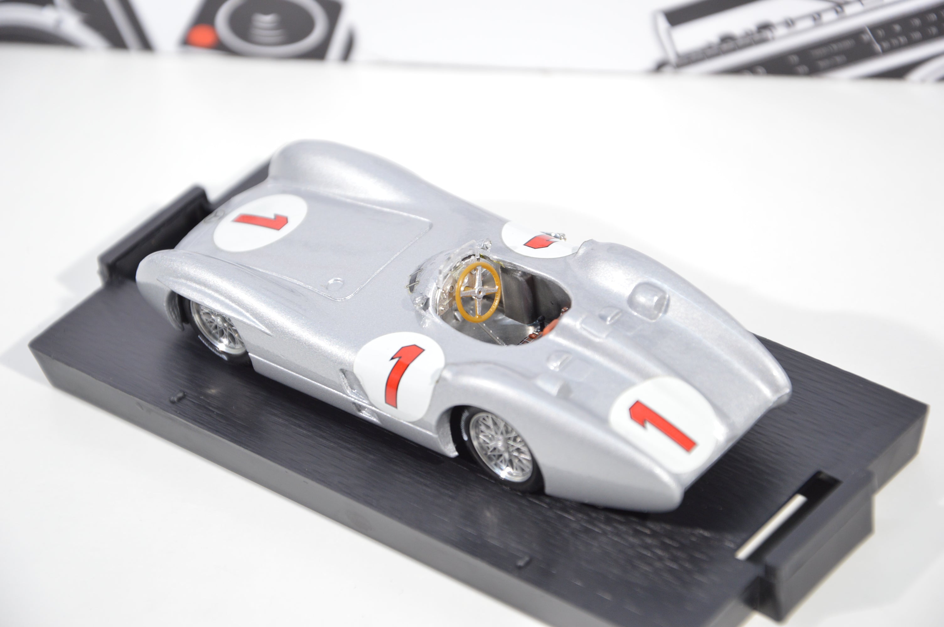 Mercedes w196c Gp Gran Bretagna 1954 Juan Manuel Fangio Brumm