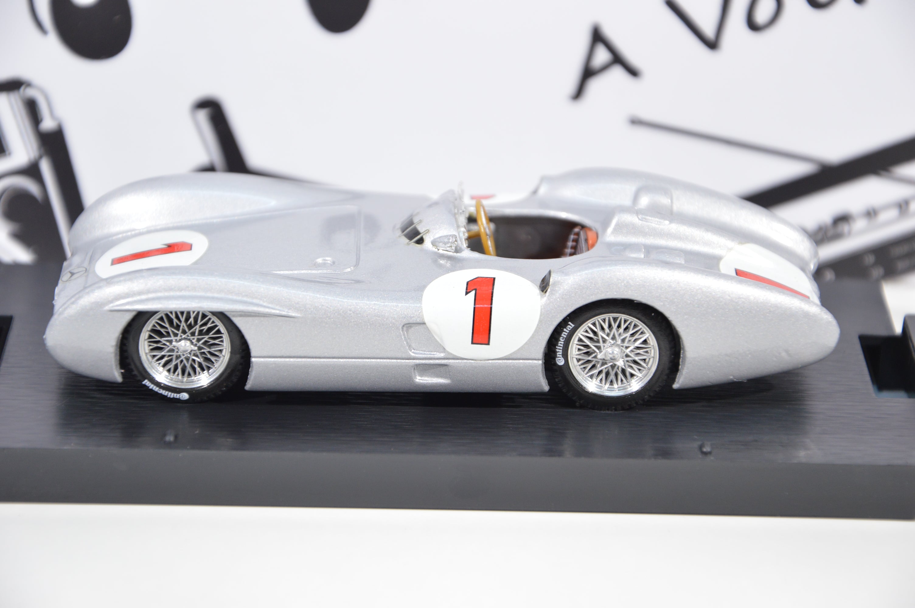 Mercedes w196c Gp Gran Bretagna 1954 Juan Manuel Fangio Brumm
