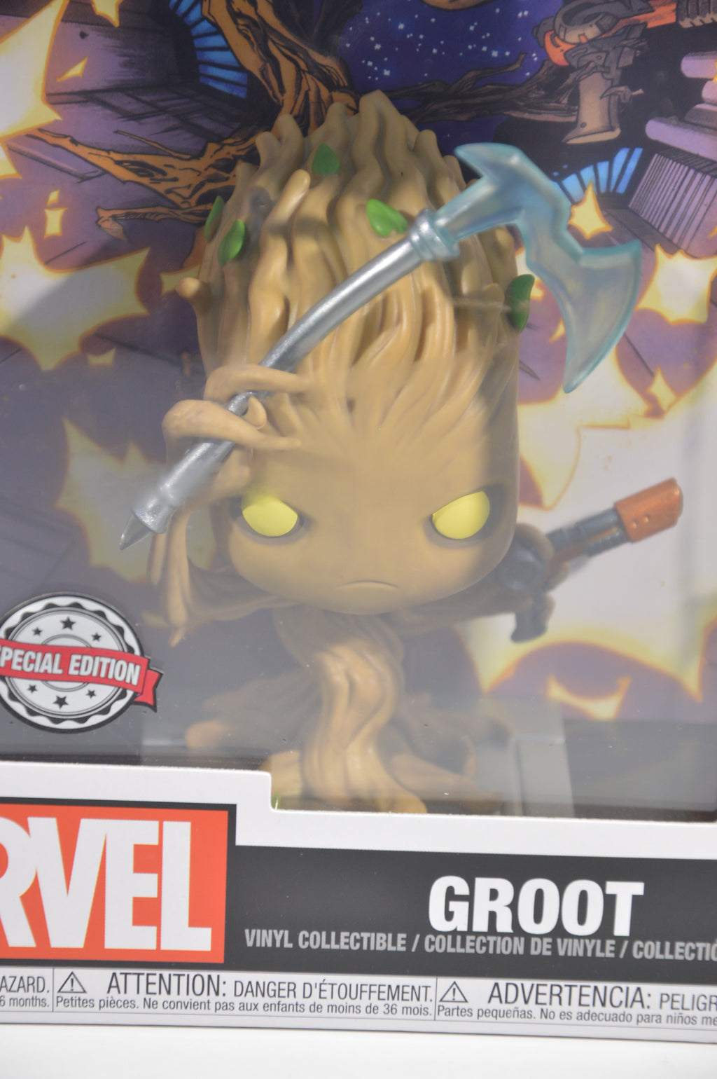Groot Funko pop comic cover #12 limited edition