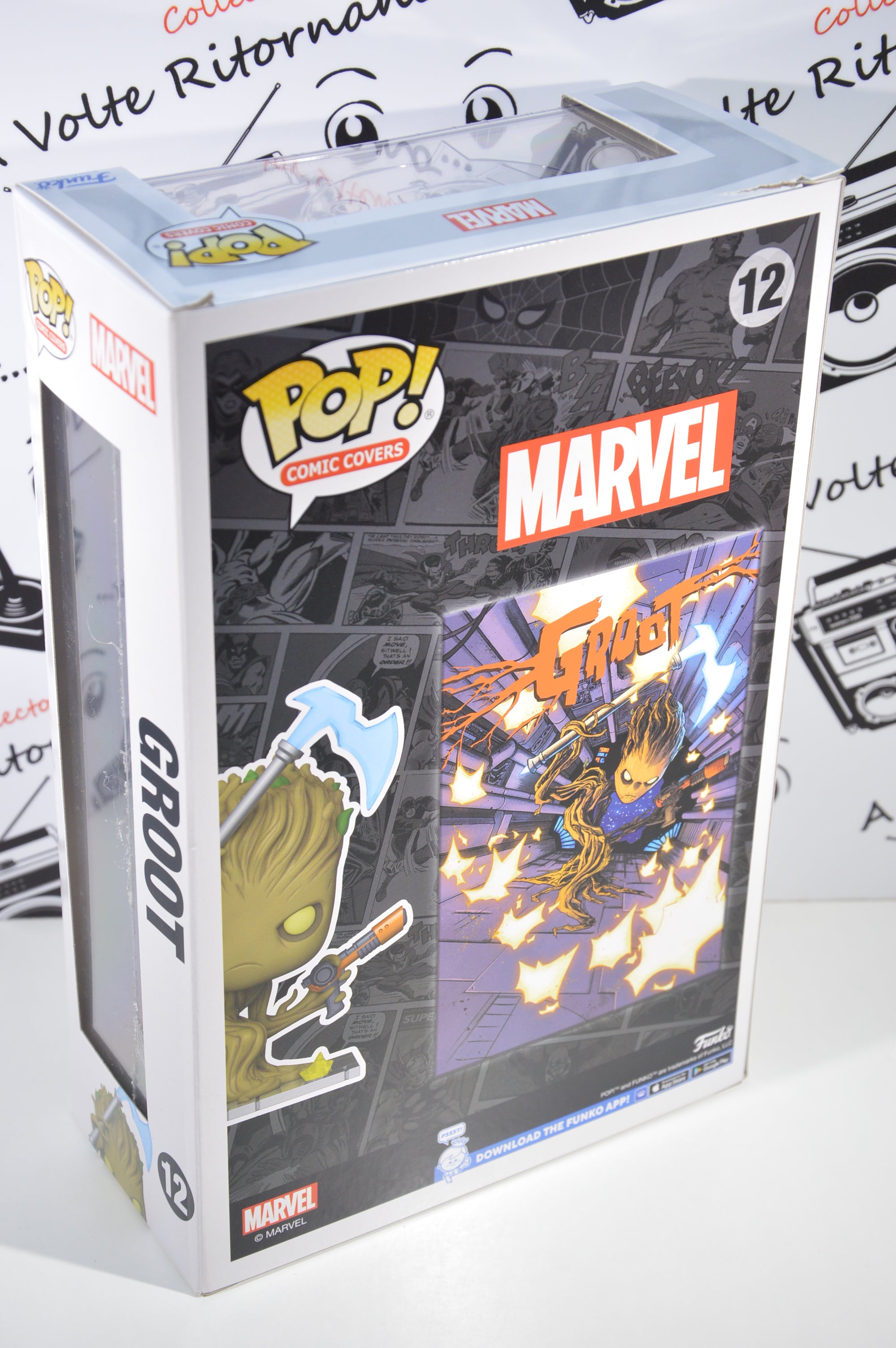 Groot Funko pop comic cover #12 limited edition