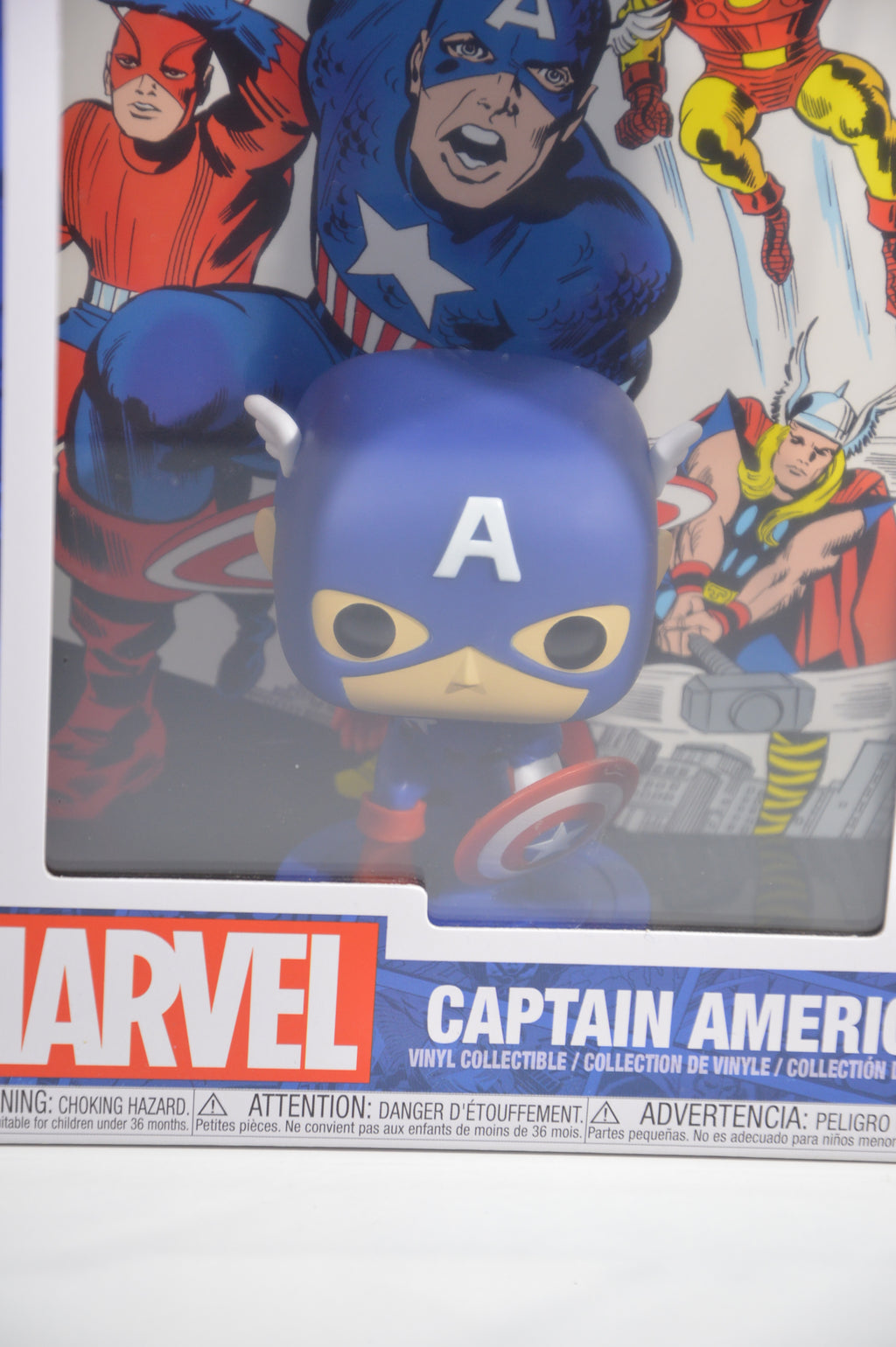 Captain America funko pop comic cover #27