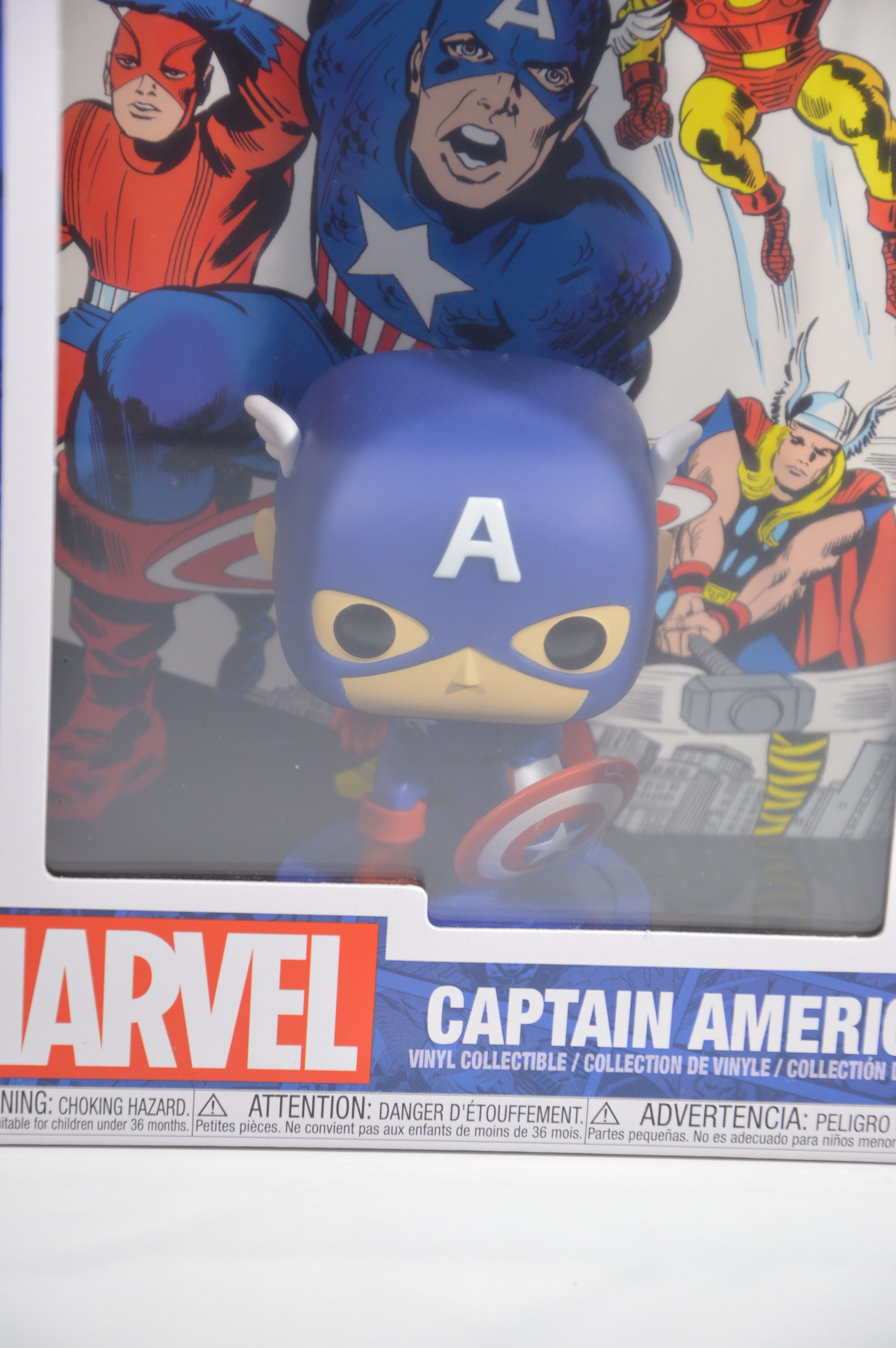 Captain America funko pop comic cover #27