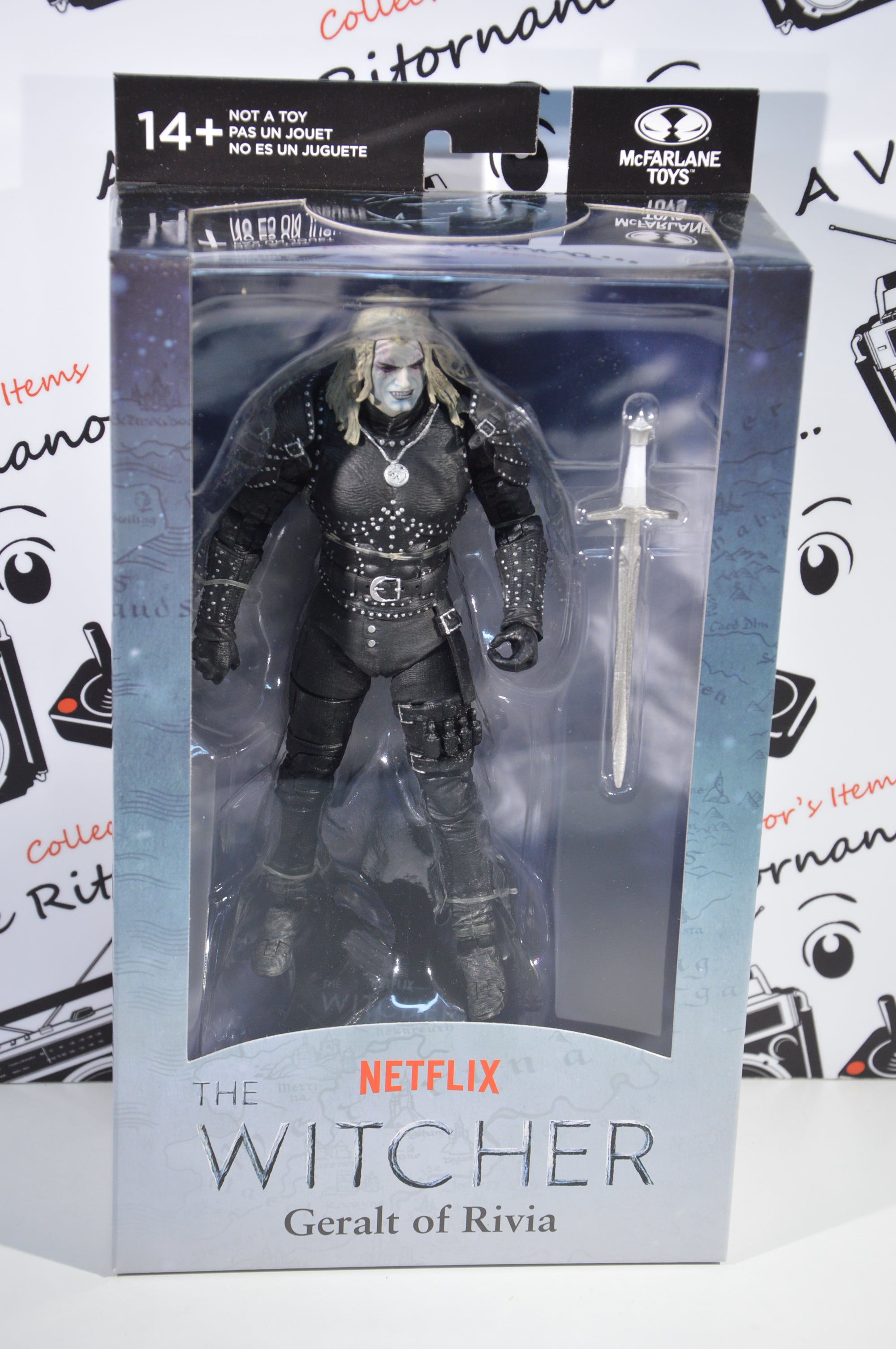 Geralt of Rivia The witcher McFarlane toys