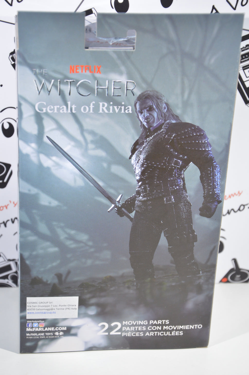 Geralt of Rivia The witcher McFarlane toys