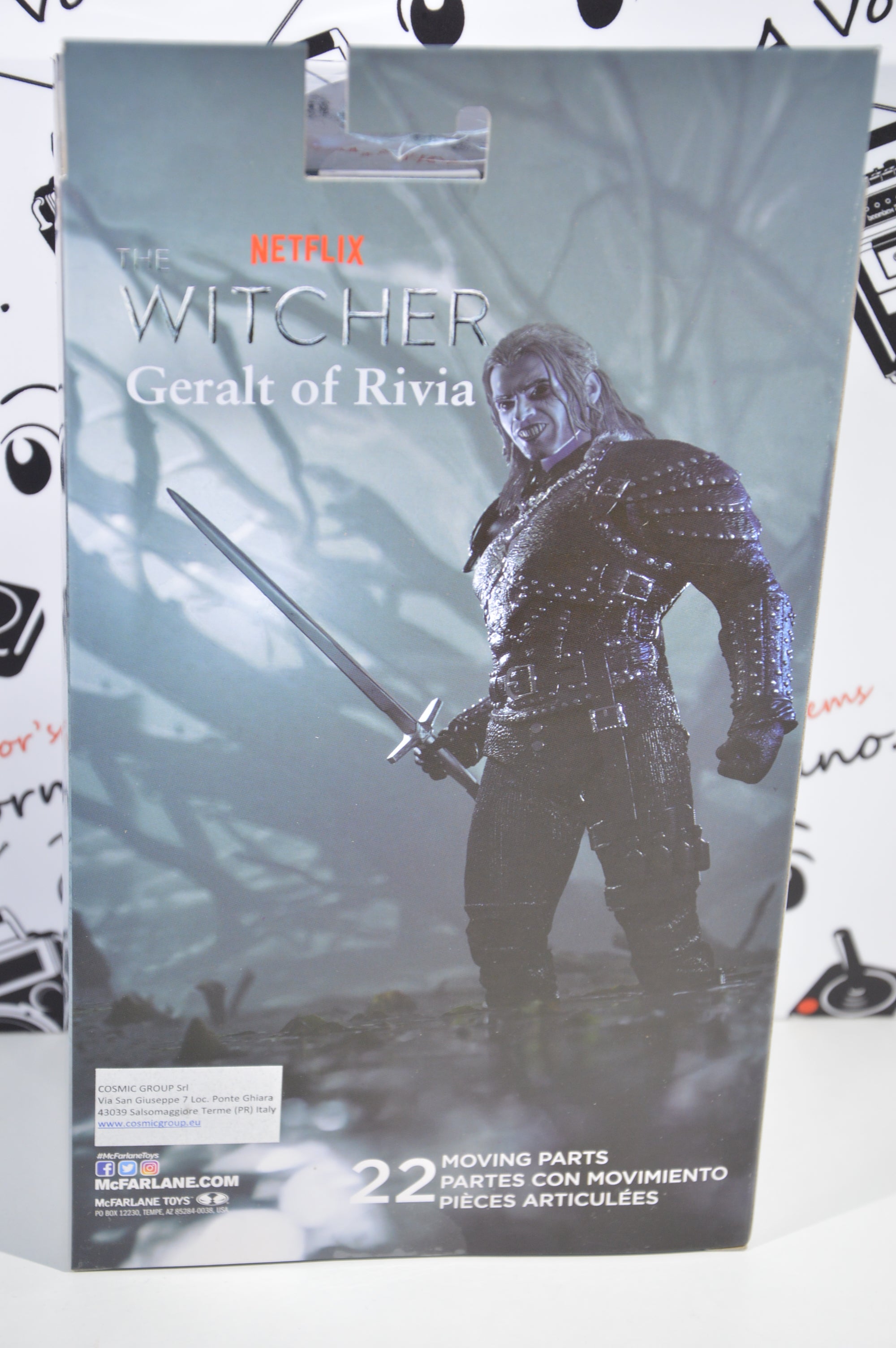Geralt of Rivia The witcher McFarlane toys