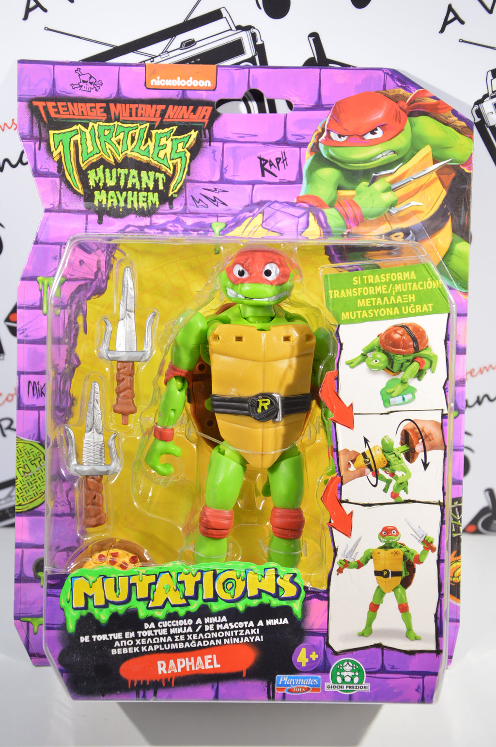 Raffaello Mutant Mayhem Giochi preziosi 2024