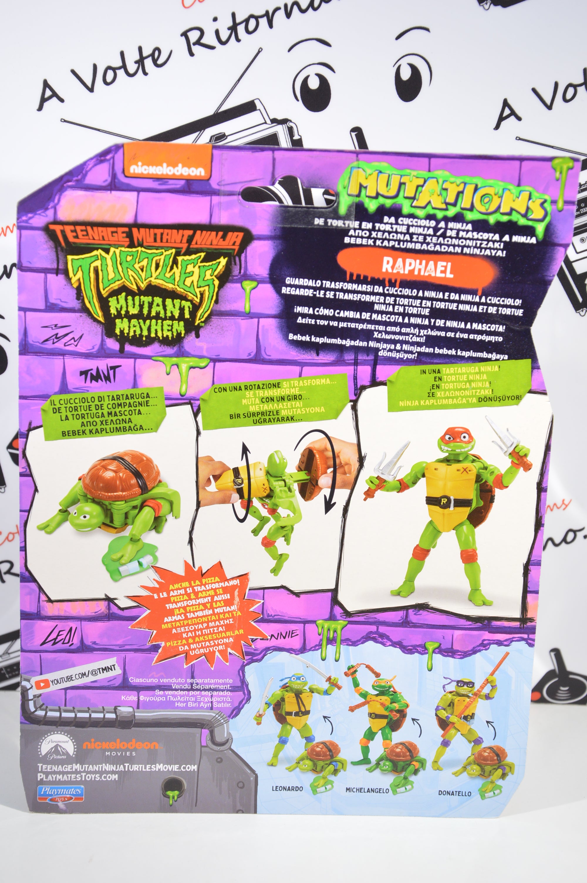 Raffaello Mutant Mayhem Giochi preziosi 2024