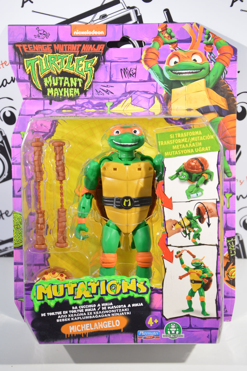 Michelangelo Mutant Mayhem Giochi preziosi 2024