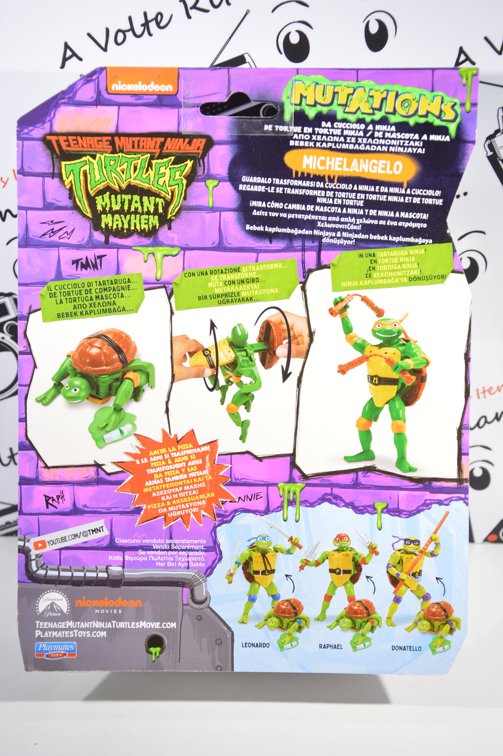 Michelangelo Mutant Mayhem Giochi preziosi 2024