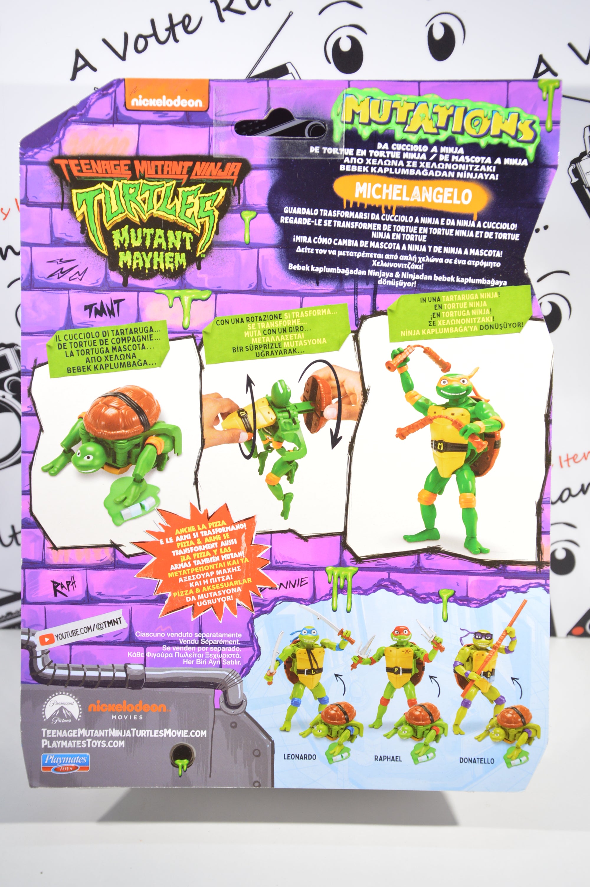 Michelangelo Mutant Mayhem Giochi preziosi 2024