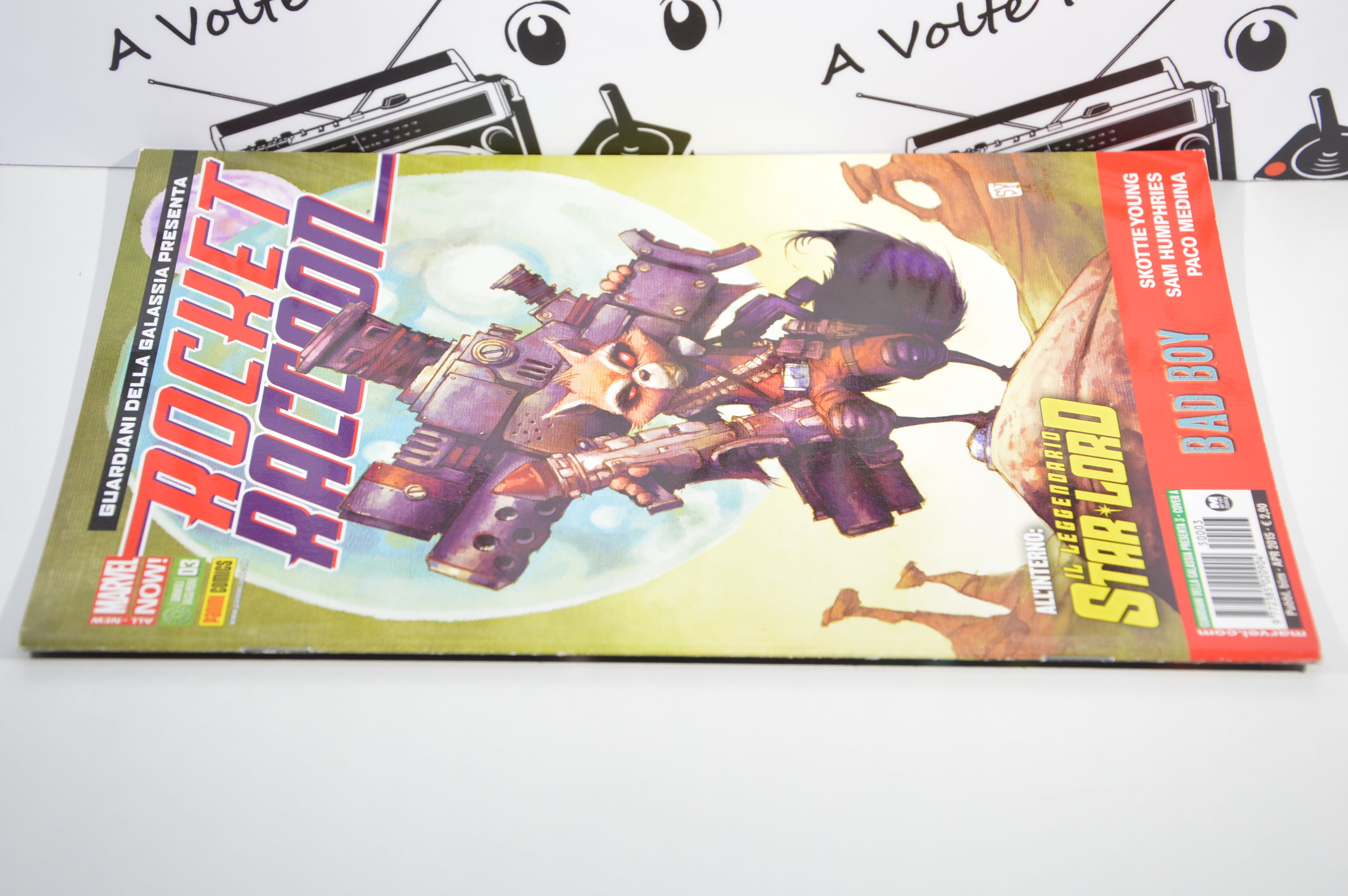 I guardiani della galassia n° 3 cover A Marvel now