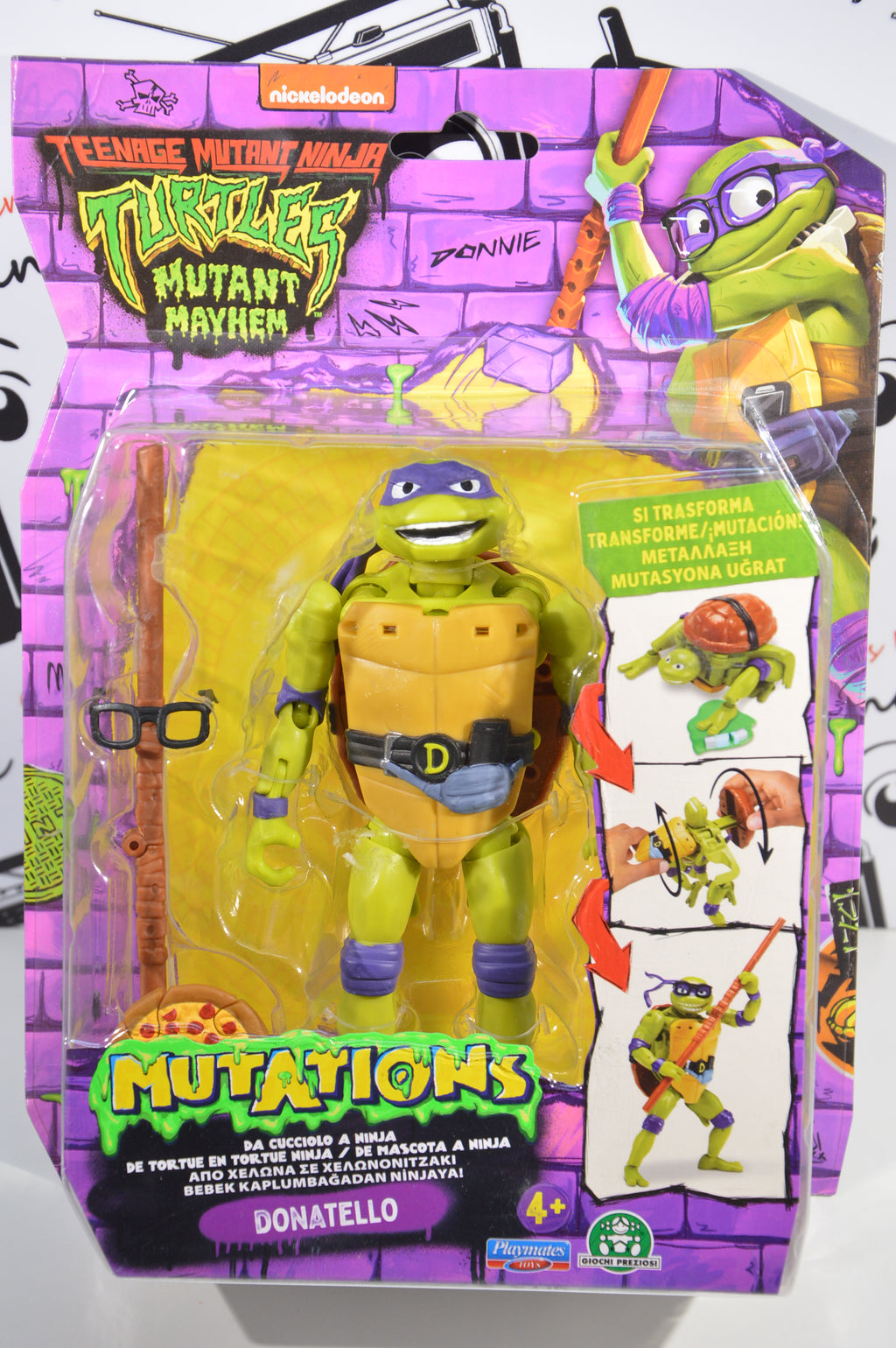 Donatello Mutant Mayhem Giochi preziosi 2024