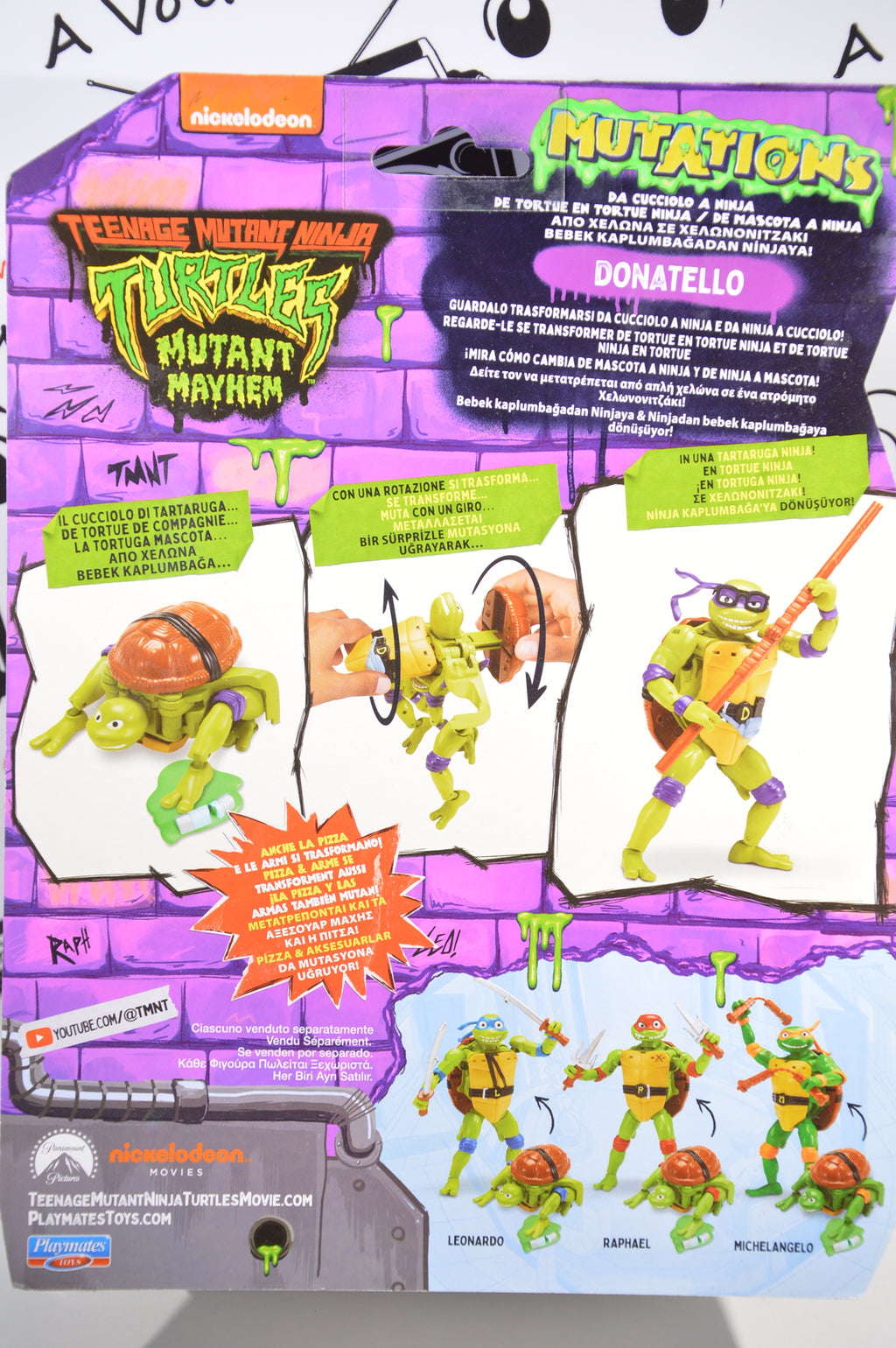 Donatello Mutant Mayhem Giochi preziosi 2024