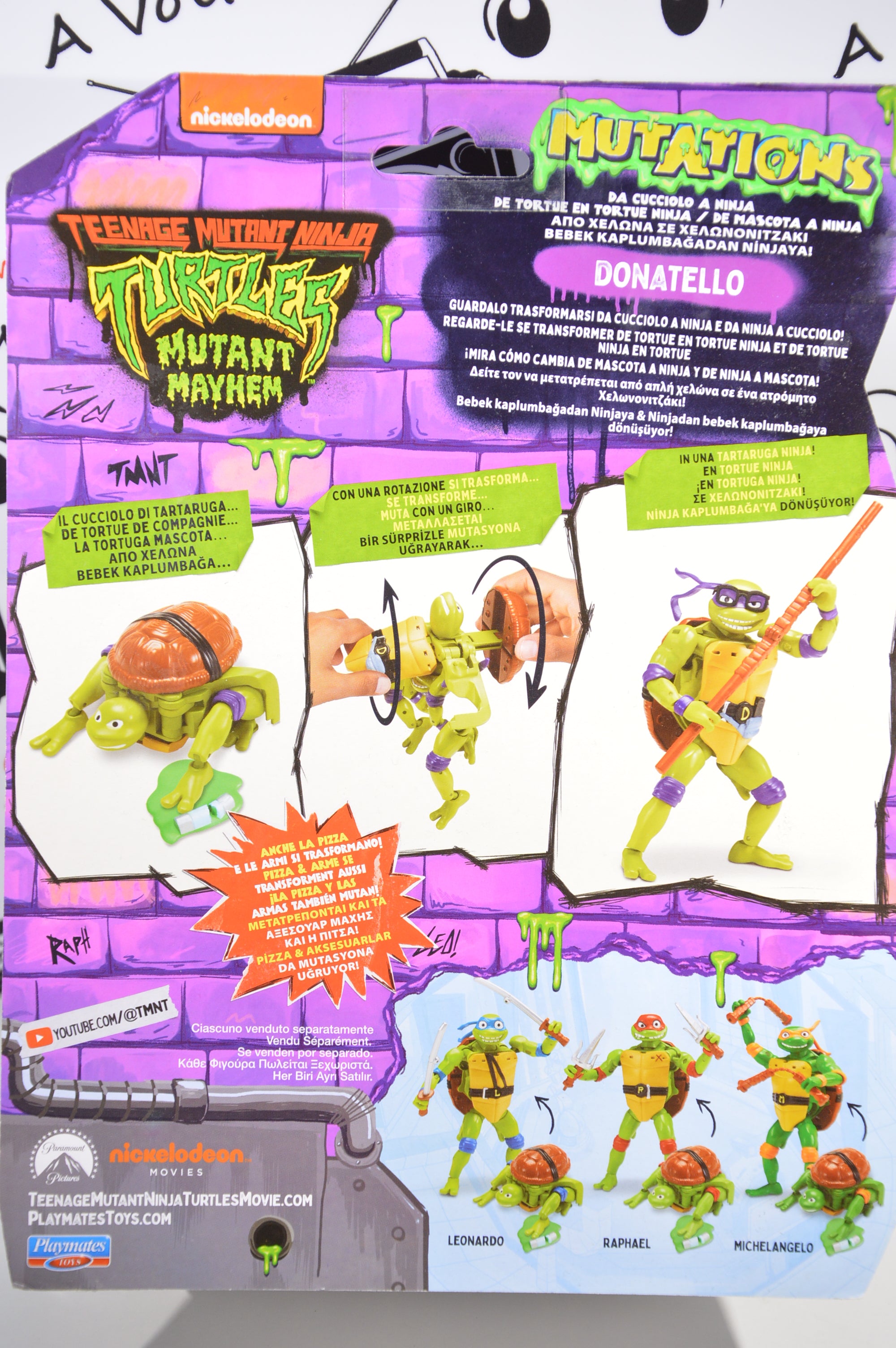 Donatello Mutant Mayhem Giochi preziosi 2024