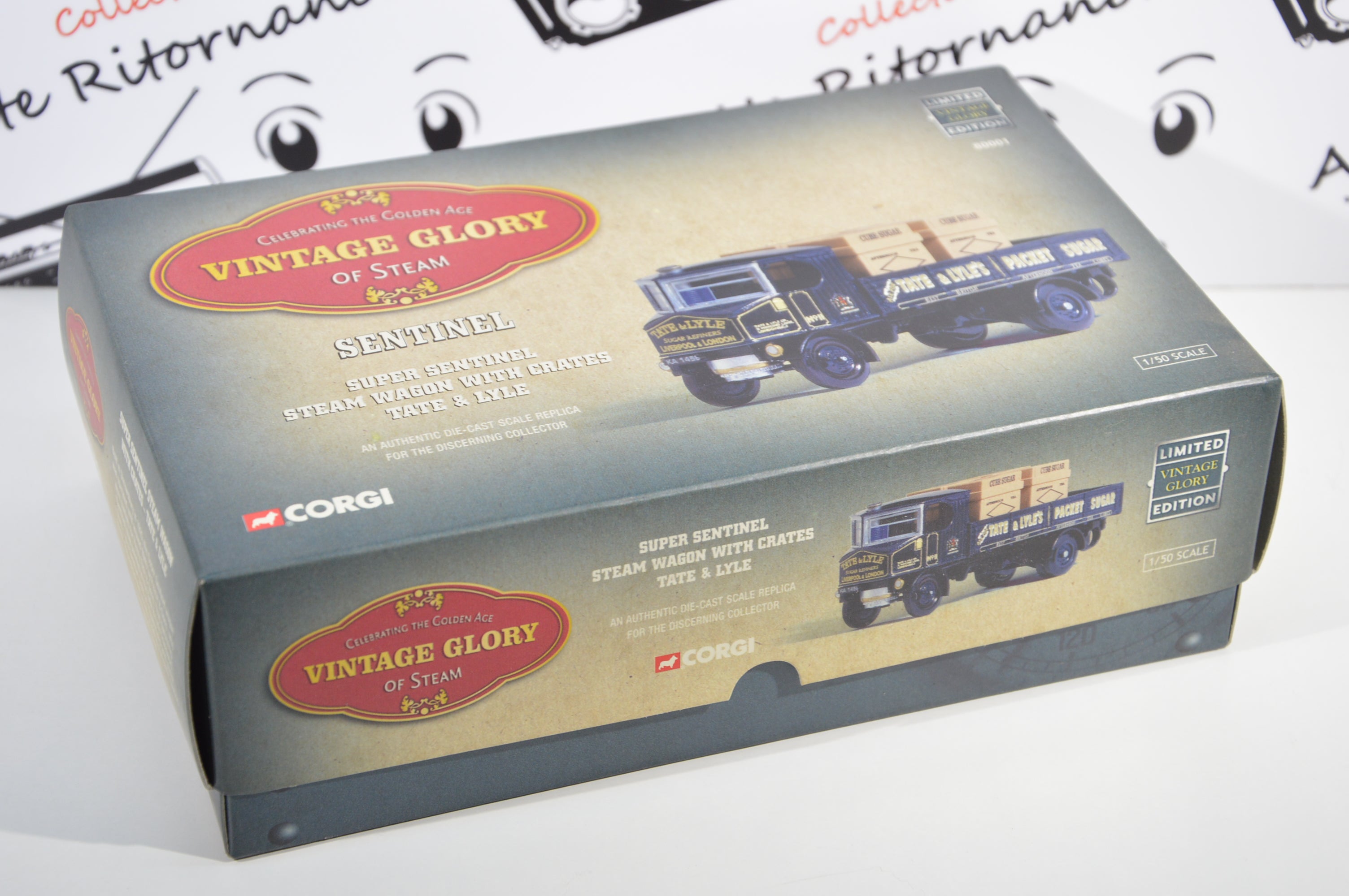 Super sentinel steam wagon with grates TATE & LYLE Corgi 1:50