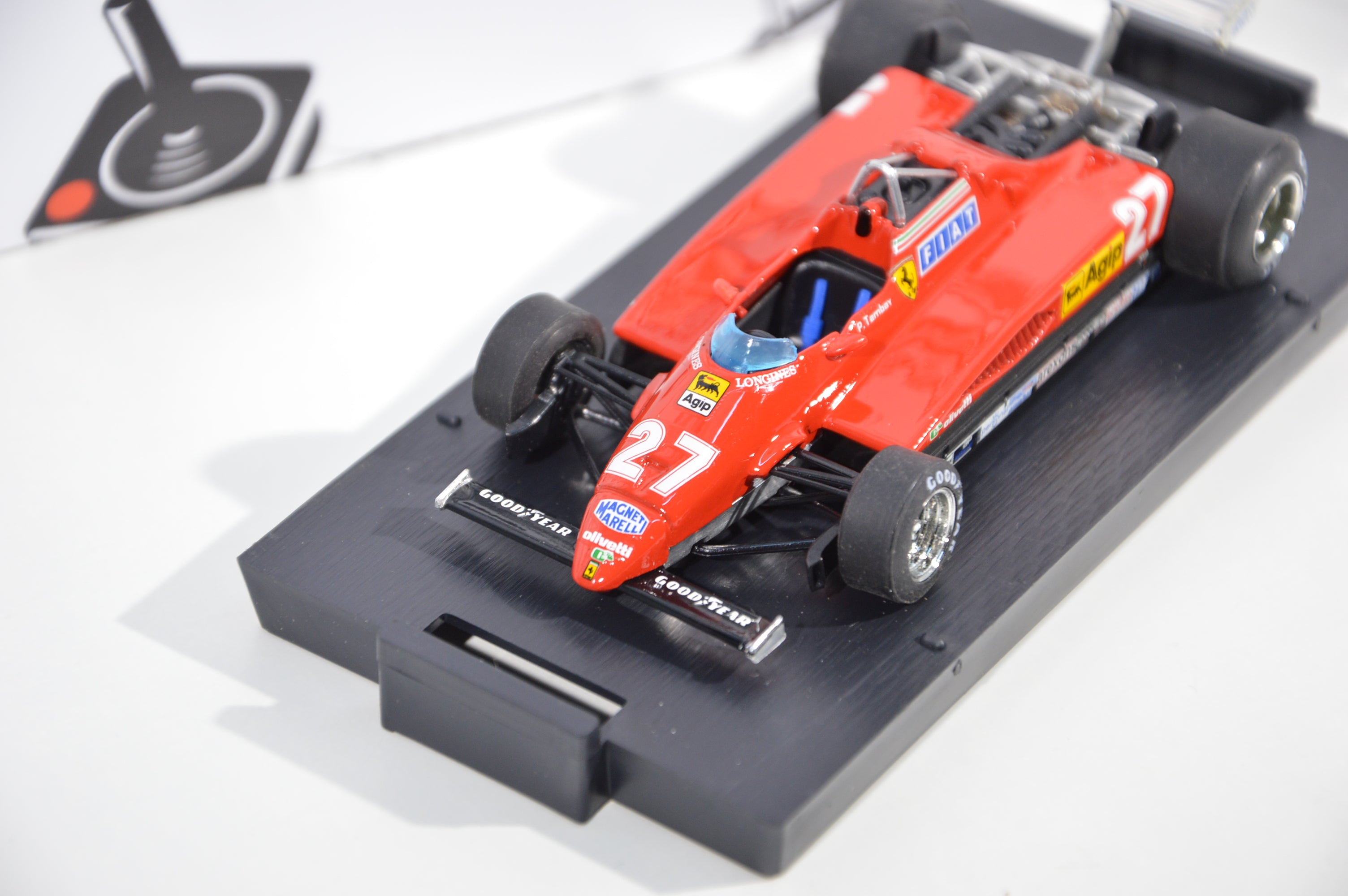 Ferrari 126 c2 Gp Italia 1982 2° Patrick Tambay Brumm 1:43