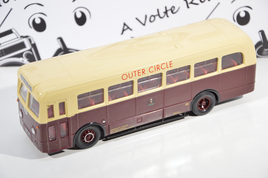 Weymann single deck bus Leicester city transport Corgi 1:50