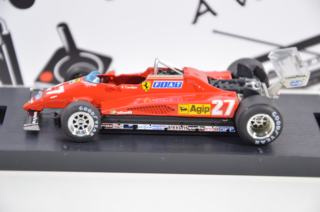 Ferrari 126 c2 Gp Italia 1982 2° Patrick Tambay Brumm 1:43