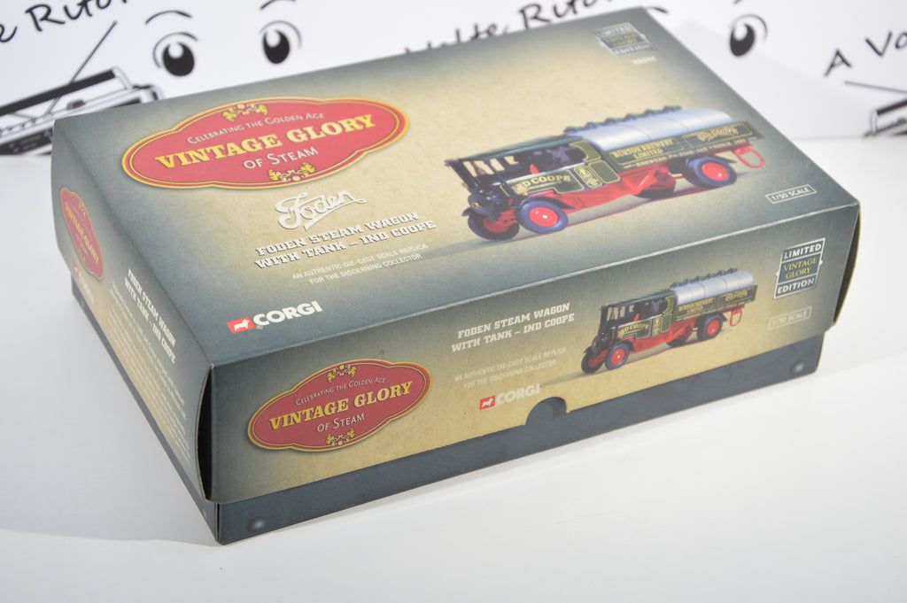Foden steam wagon with tank-ind Coope Corgi 1:50