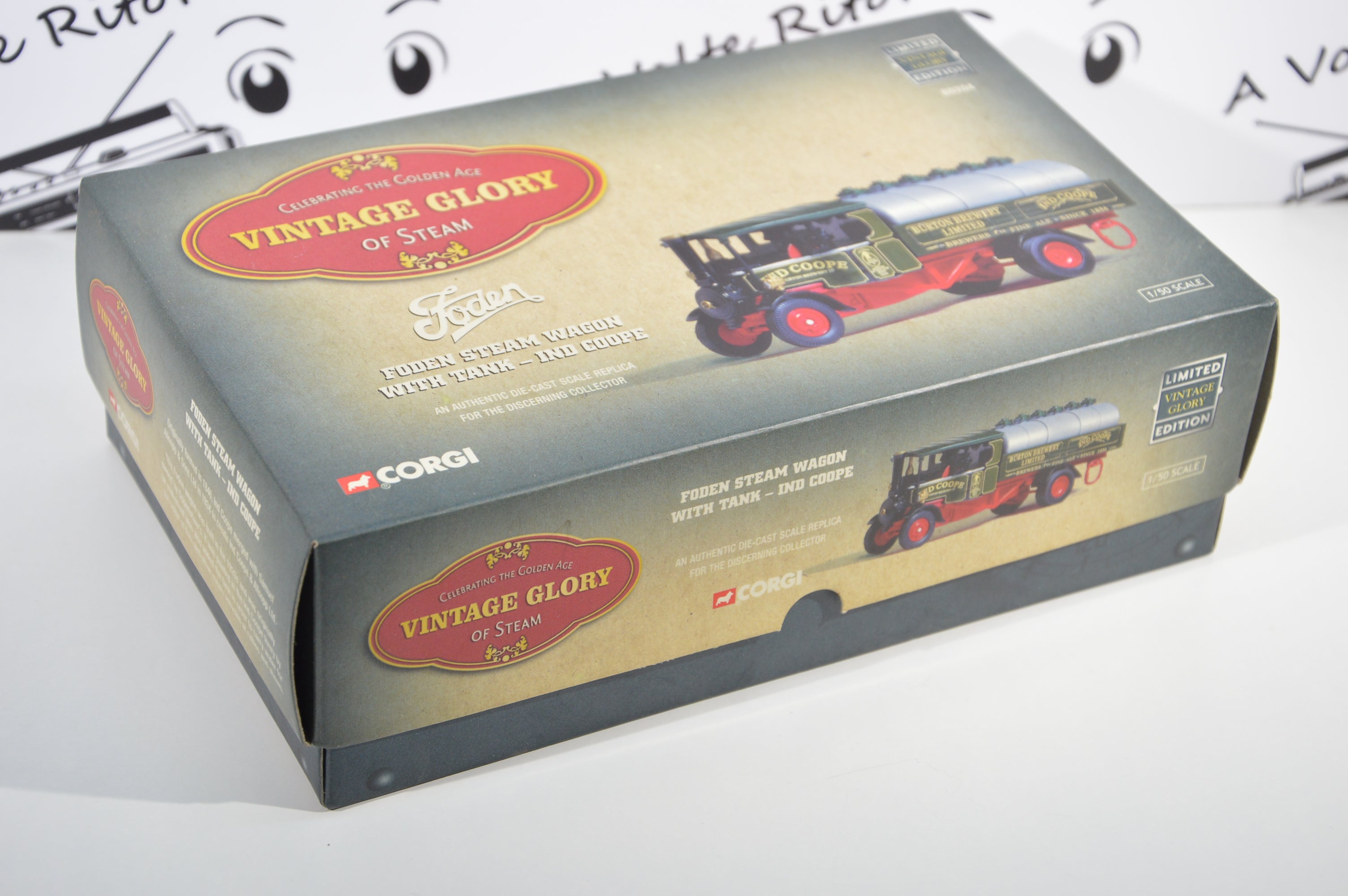 Foden steam wagon with tank-ind Coope Corgi 1:50