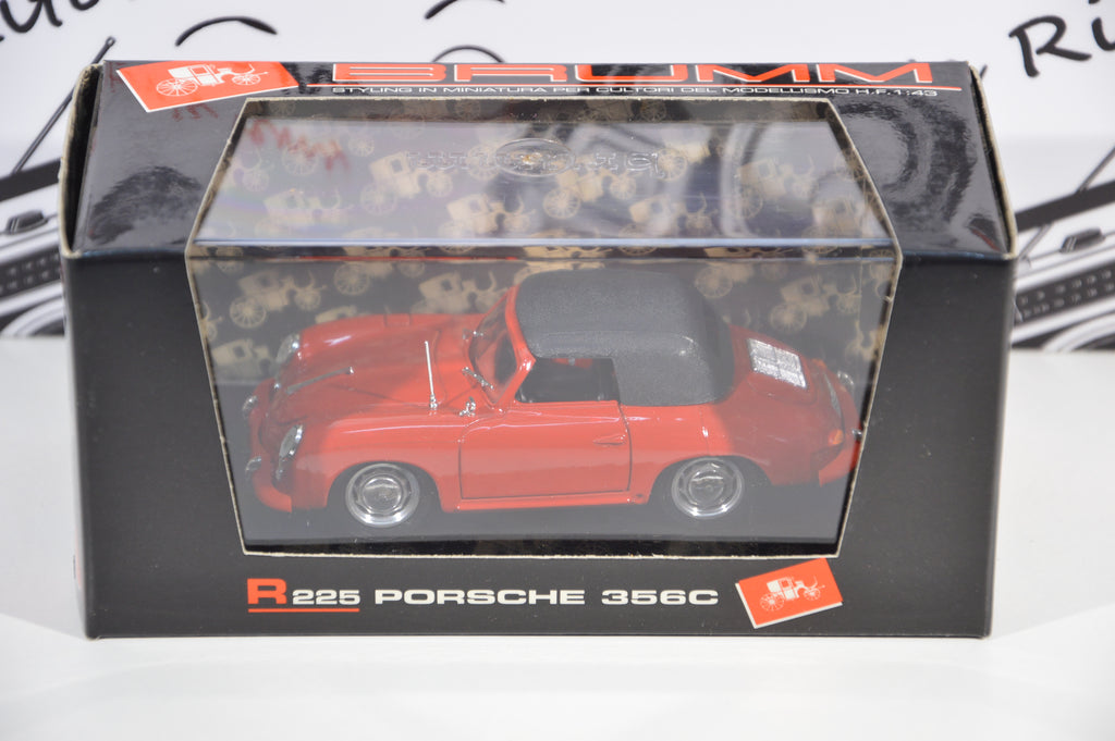 Porsche 356c spyder chiusa 1963-65 Brumm 1:43