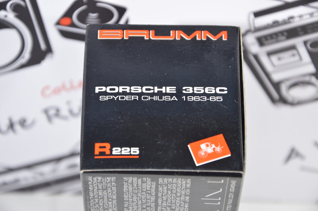 Porsche 356c spyder chiusa 1963-65 Brumm 1:43