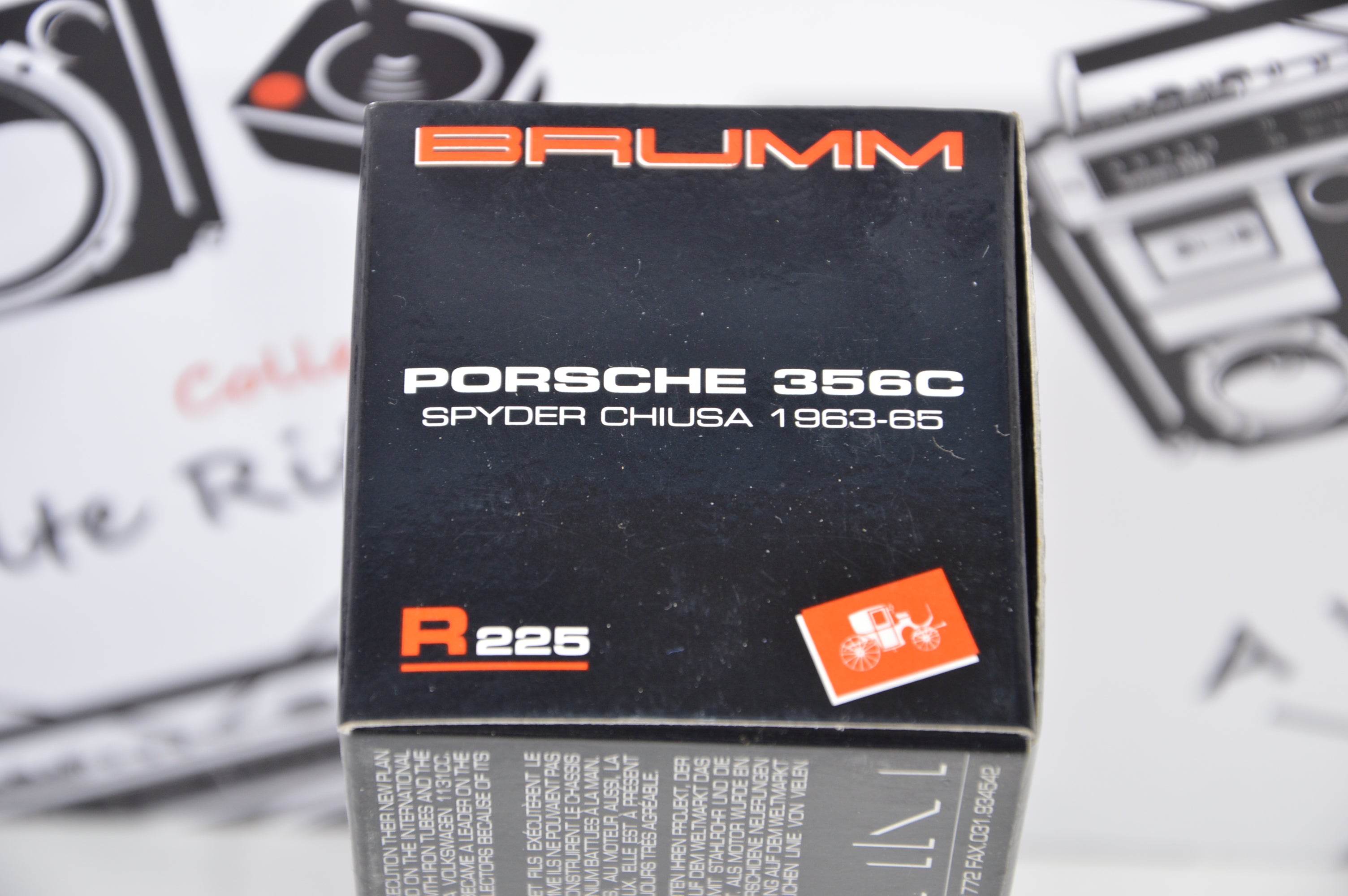 Porsche 356c spyder chiusa 1963-65 Brumm 1:43