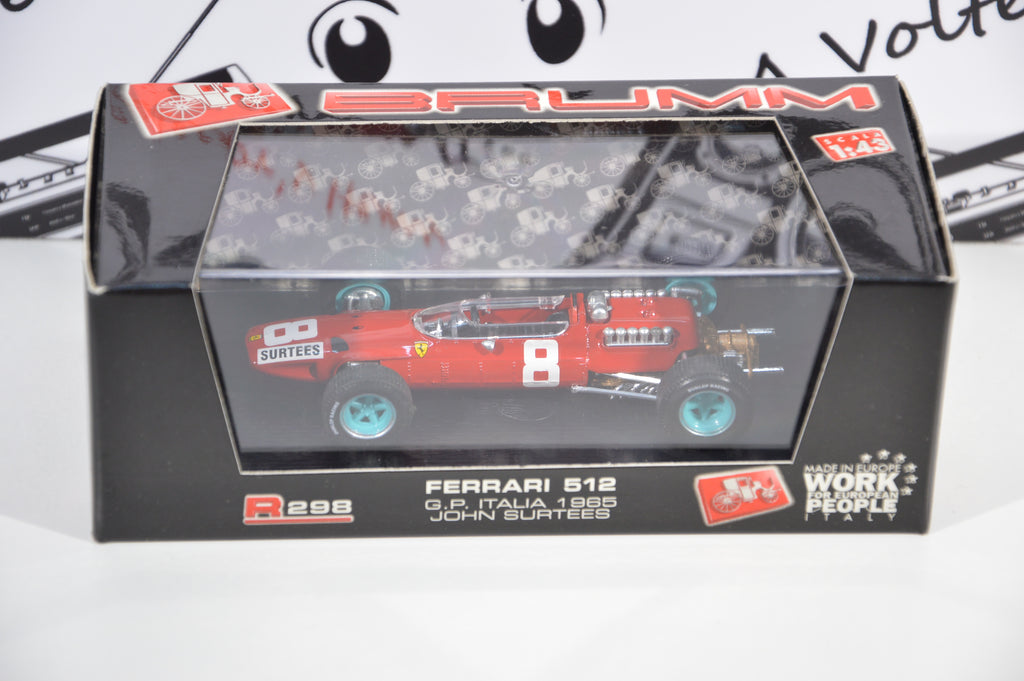 Ferrari 512 Gp Italia John Surtees Brumm 1:43
