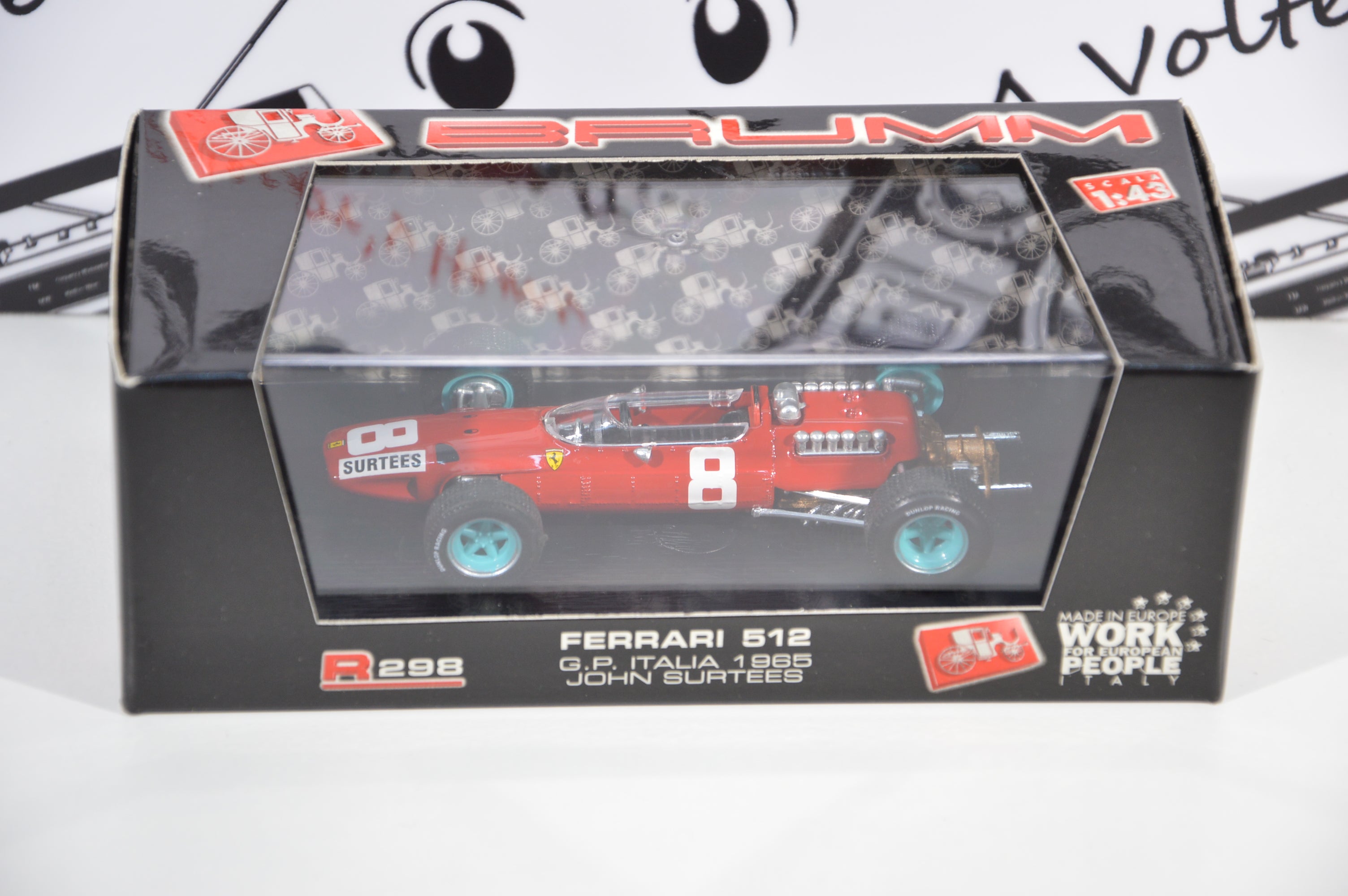 Ferrari 512 Gp Italia John Surtees Brumm 1:43