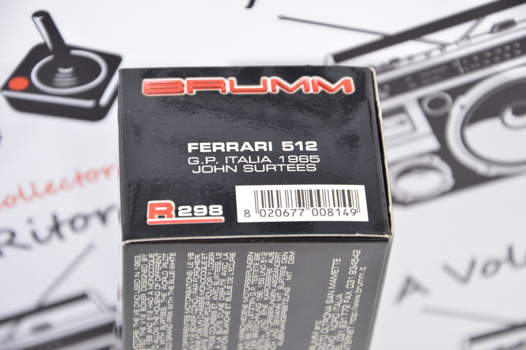Ferrari 512 Gp Italia John Surtees Brumm 1:43