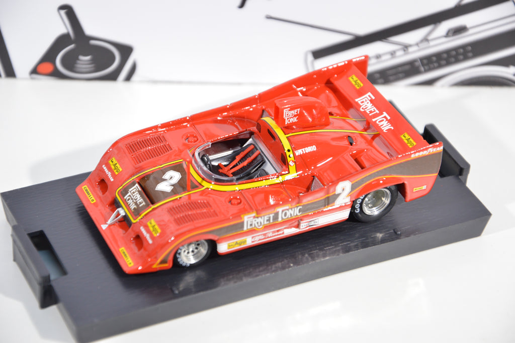 Alfa Romeo 33sc12 500 km Monza 1977 1° Vittorio Brambilla Brumm 1:43