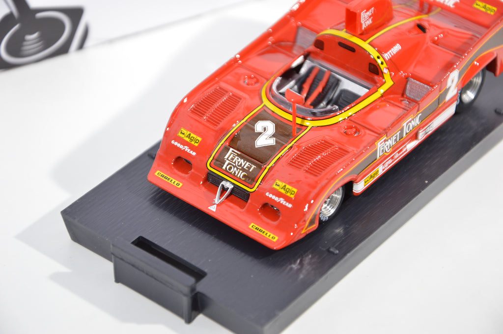 Alfa Romeo 33sc12 500 km Monza 1977 1° Vittorio Brambilla Brumm 1:43