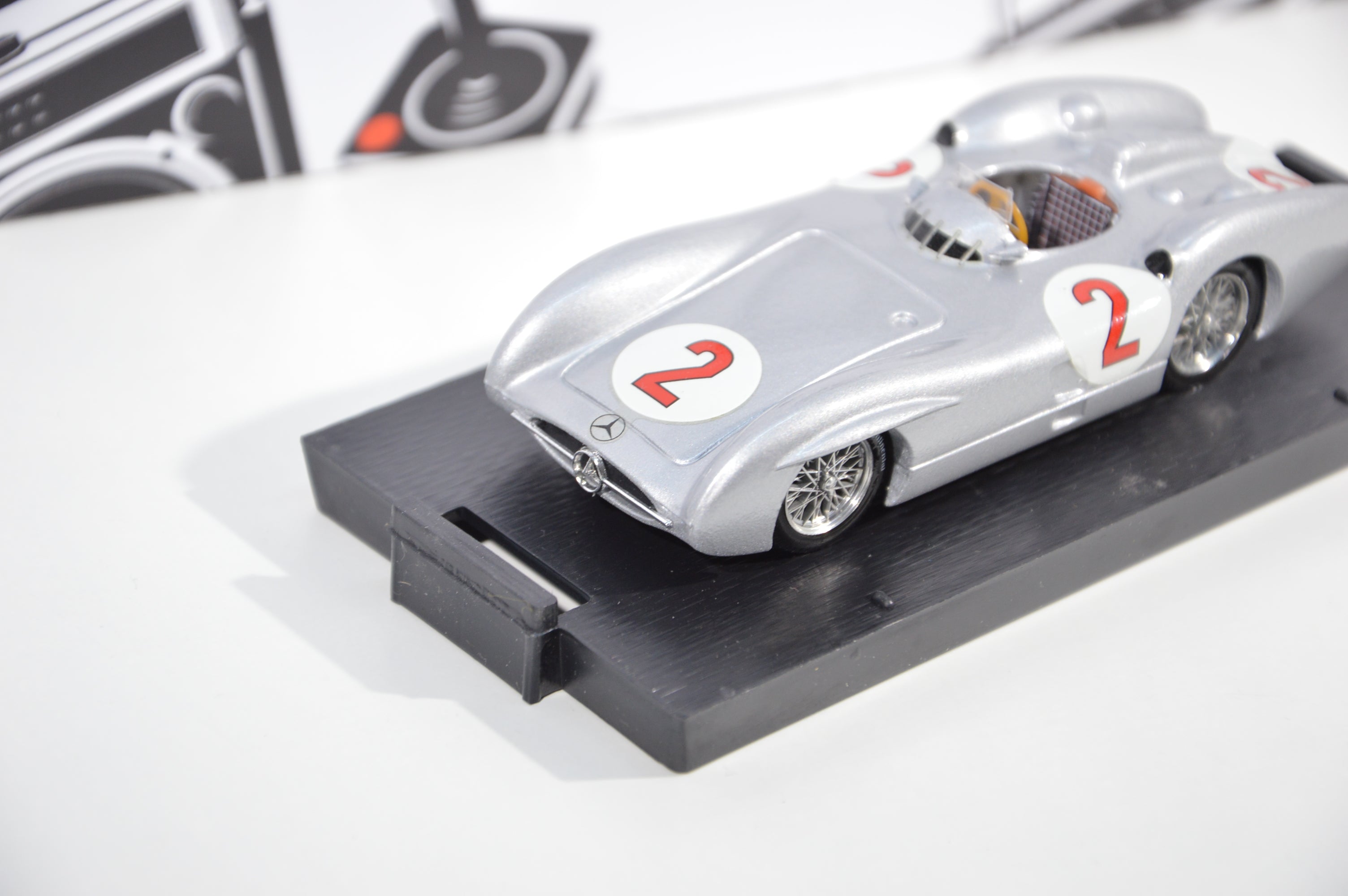 Mercedes w196c Gp Gran Bretagna 1954 Karl Kling Brumm 1:43
