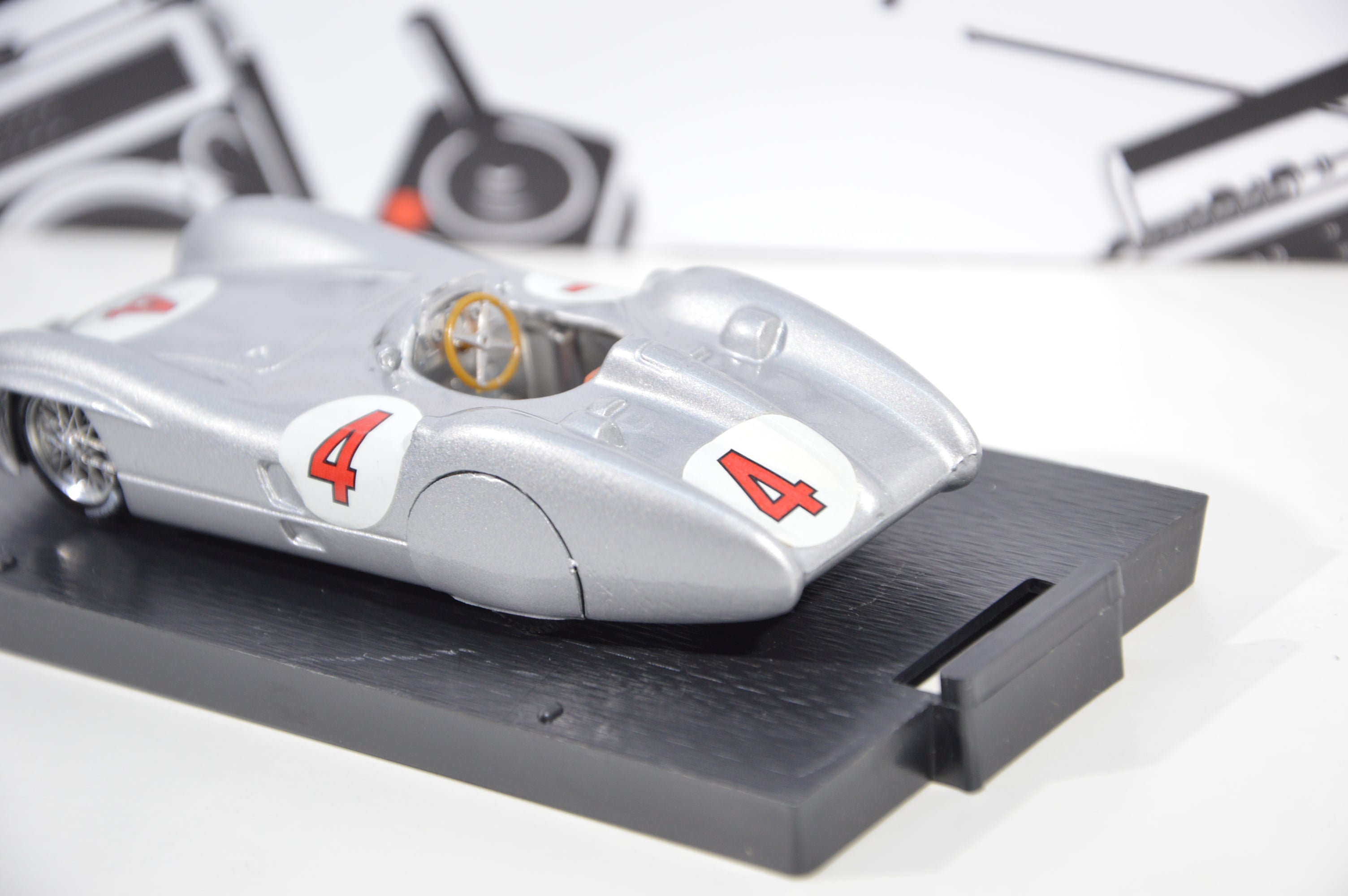 Mercedes w196c Prove Avus 1954 Karl Kling Brumm 1:43