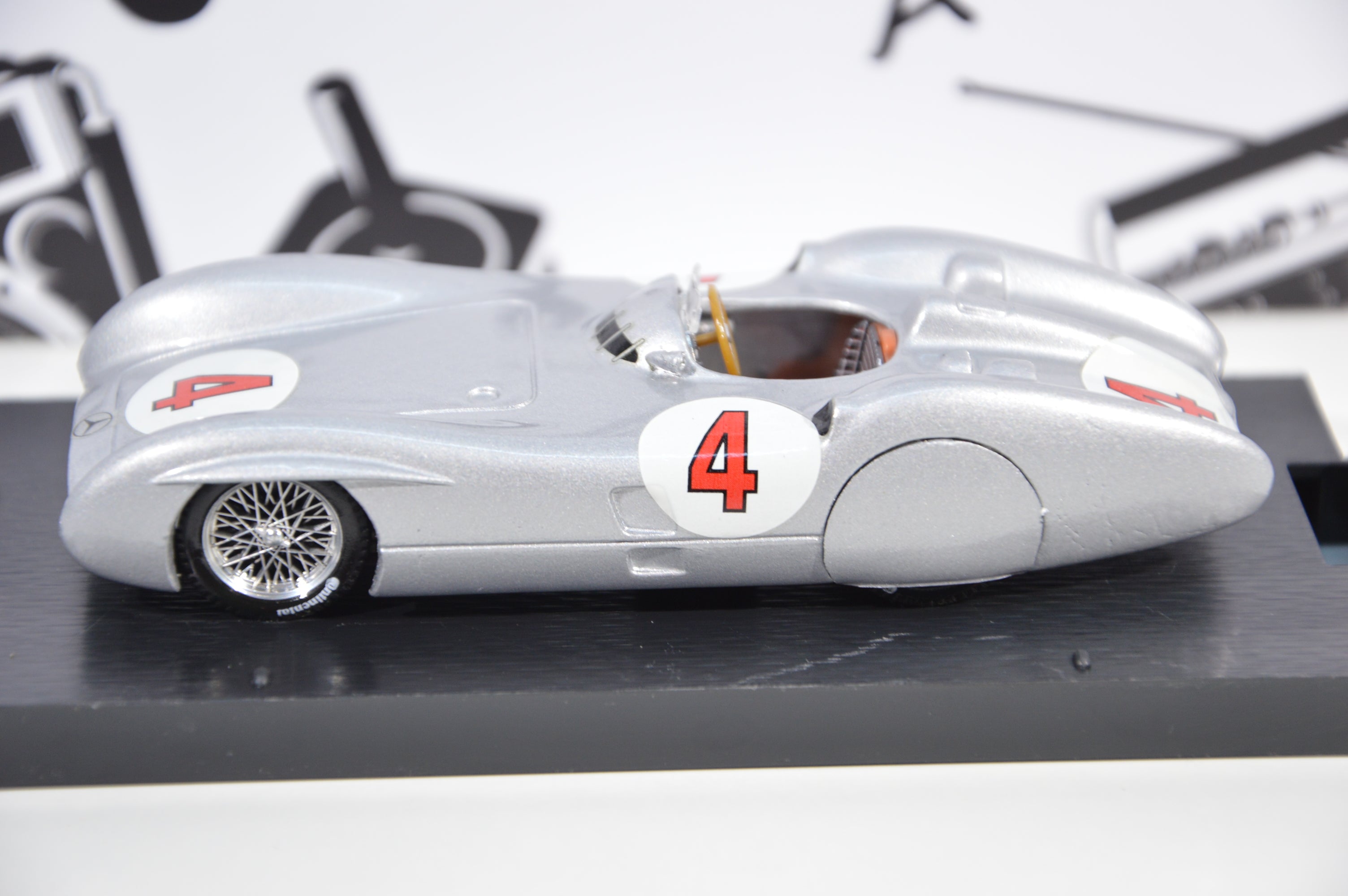 Mercedes w196c Prove Avus 1954 Karl Kling Brumm 1:43