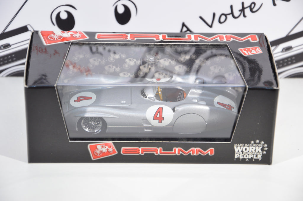 Mercedes w196c Prove Avus 1954 Karl Kling Brumm 1:43