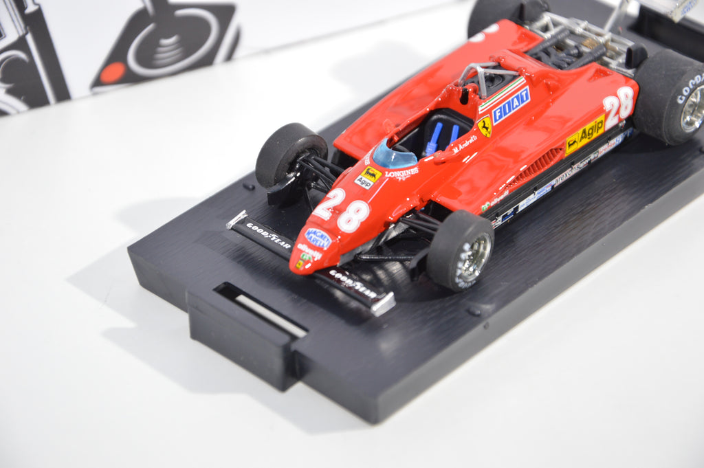 Ferrari 126 c2 Gp Italia 1982 3° Mario Andretti Brumm 1:43