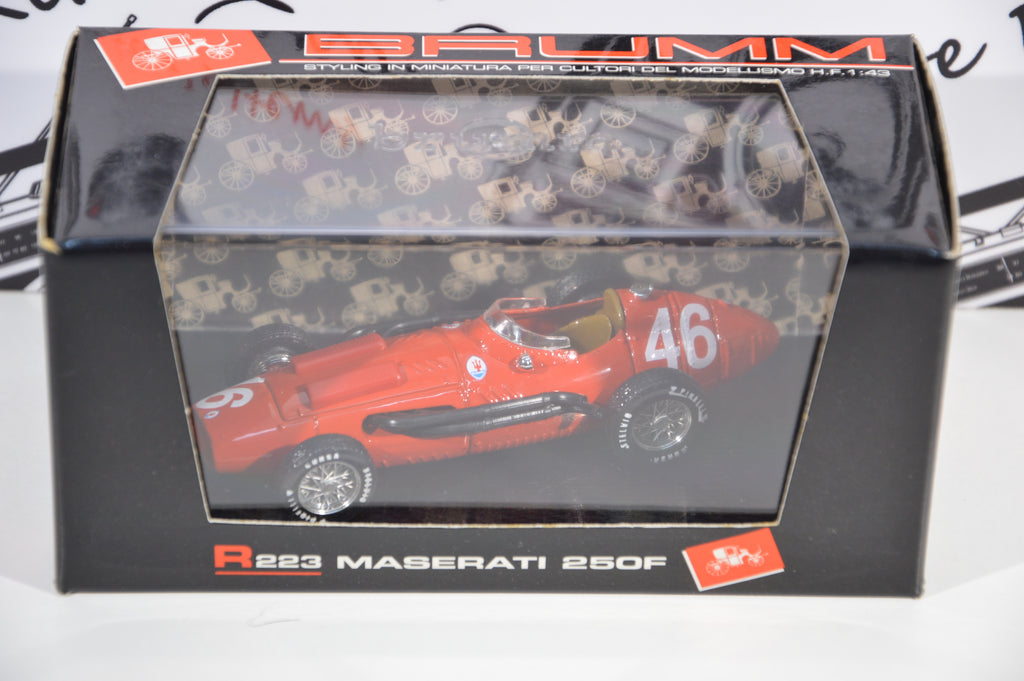 Maserati 250f 12 cilindri prova Brumm 1:43