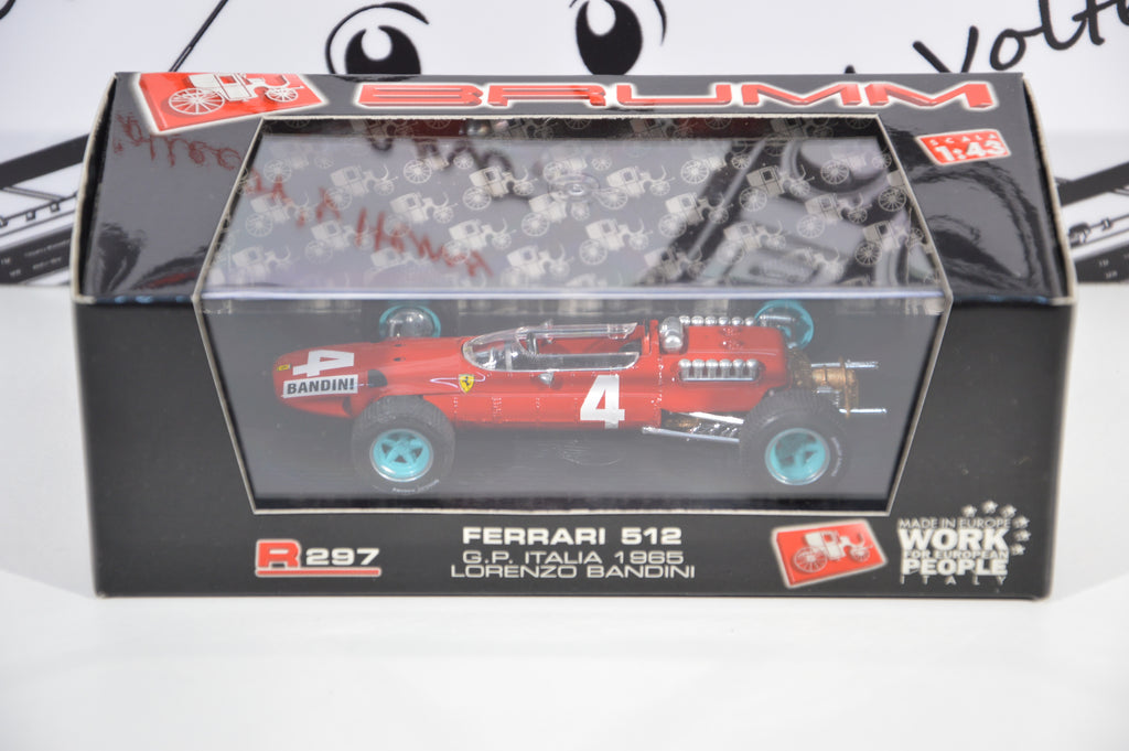 Ferrari 512 Gp Italia 1965 Lorenzo Bandini Brumm 1:43