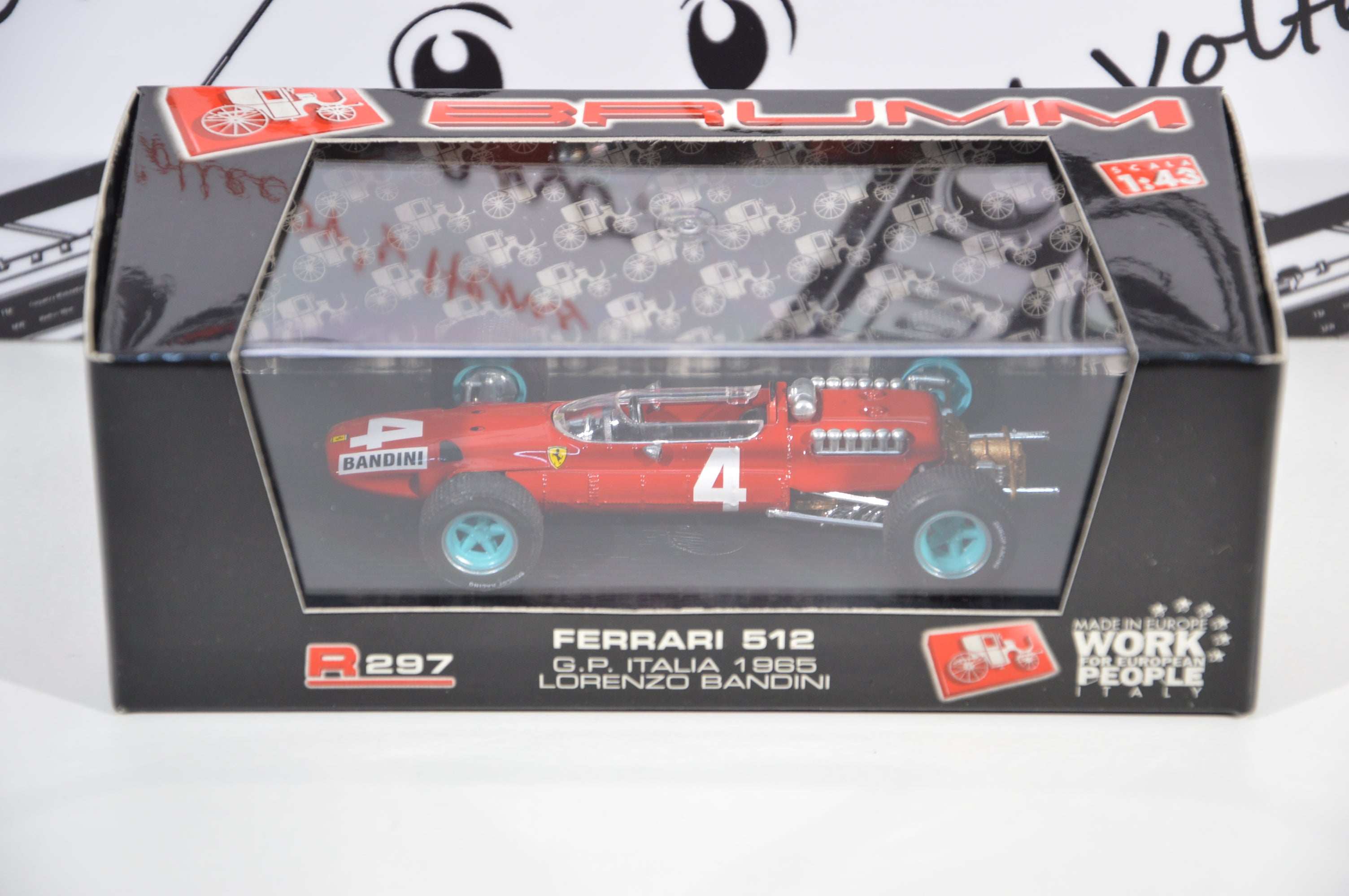 Ferrari 512 Gp Italia 1965 Lorenzo Bandini Brumm 1:43