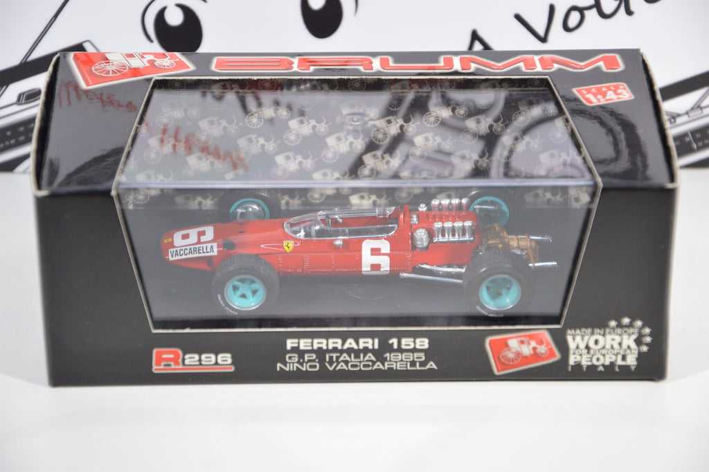 Ferrari 158 Gp Italia 1965 Nino Vaccarella Brumm 1:43