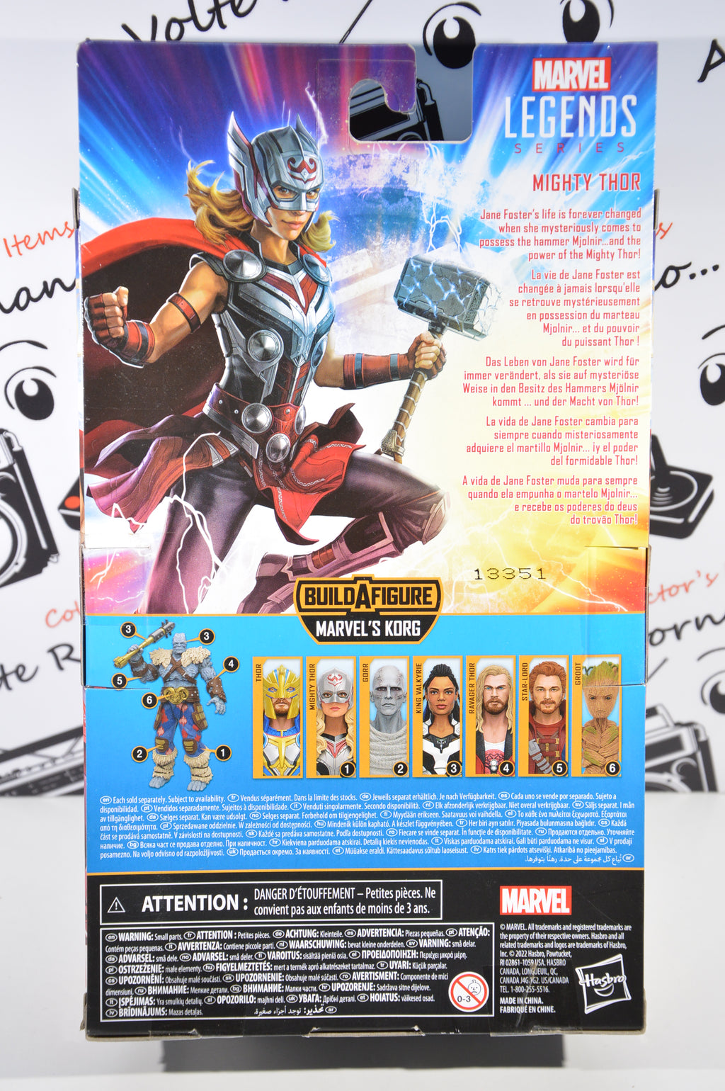 Mighty Thor Hasbro legends series Thor love and Thunder