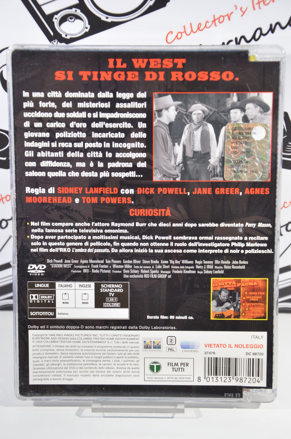 La città della paura Dvd