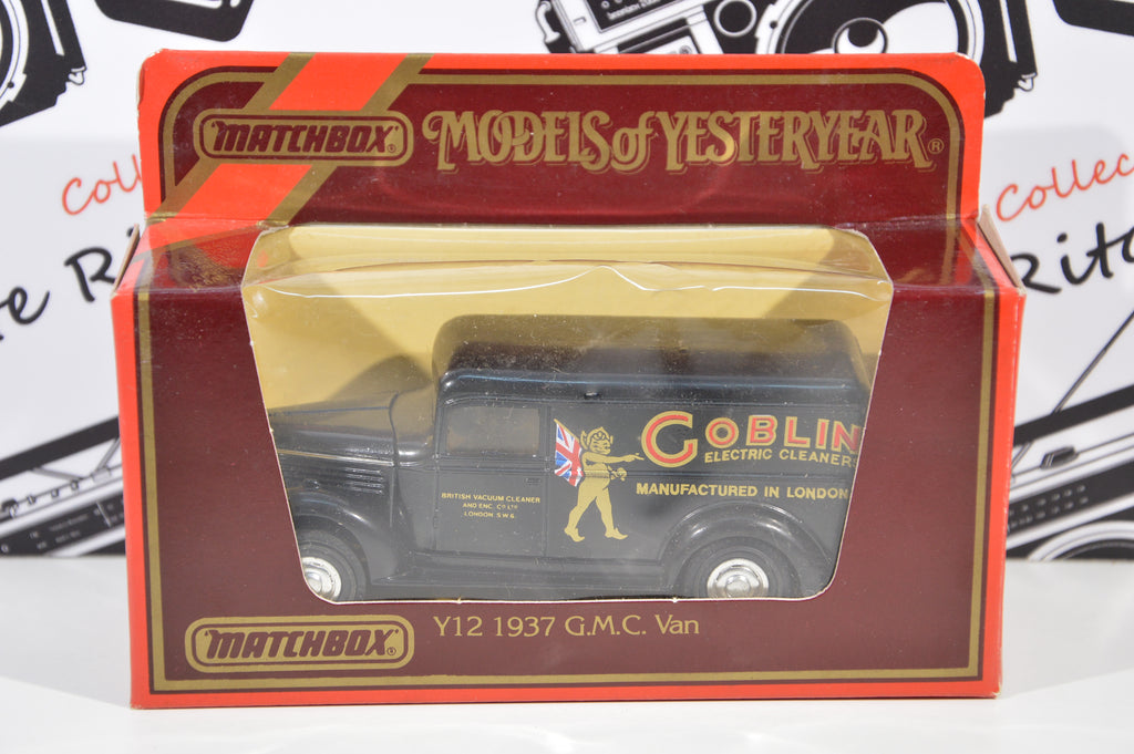 Gmc Van 1937 Goblin Matchbox 1:45