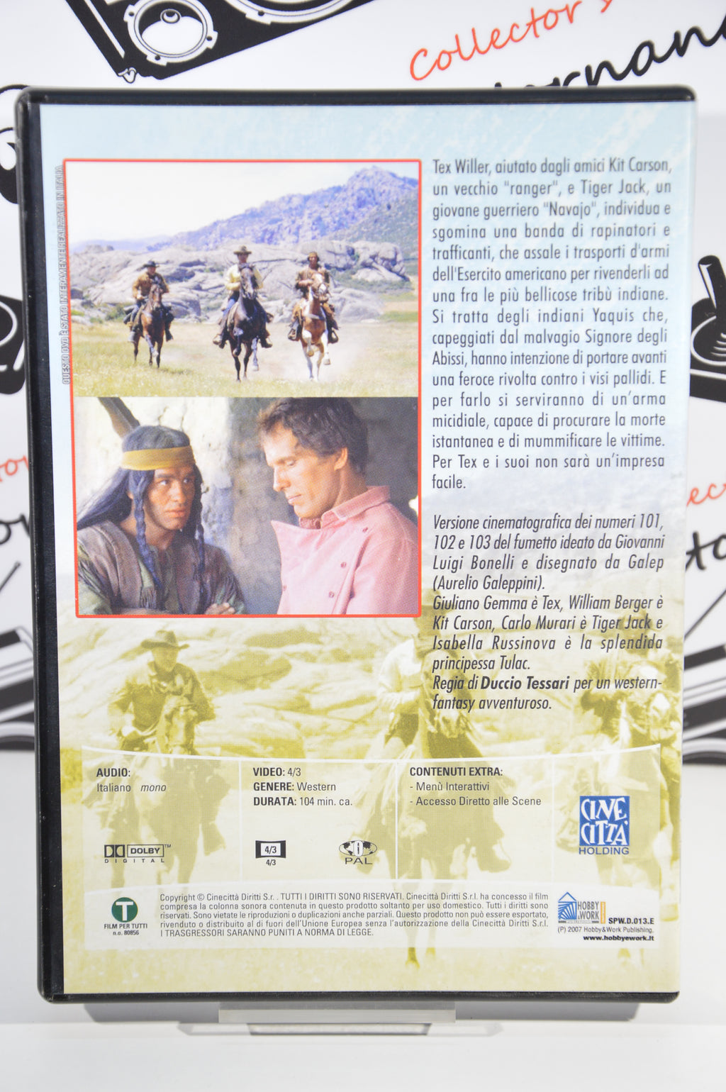 Tex e il signore degli abissi Dvd