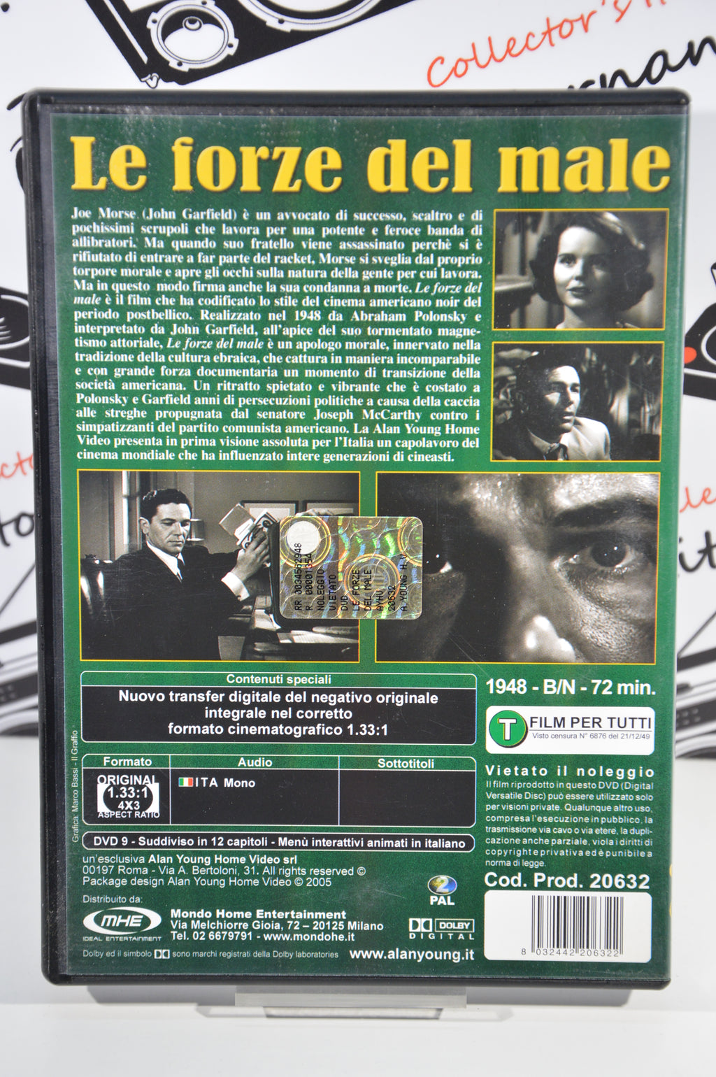 Le forze del male Dvd