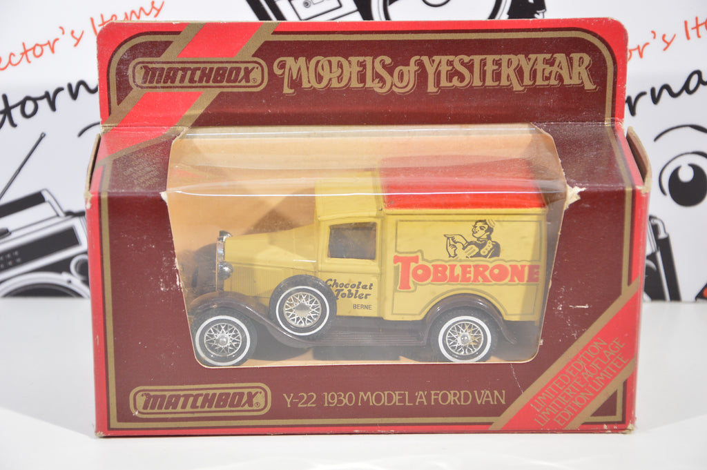 Ford van Model A Toblerone Matchbox 1:40