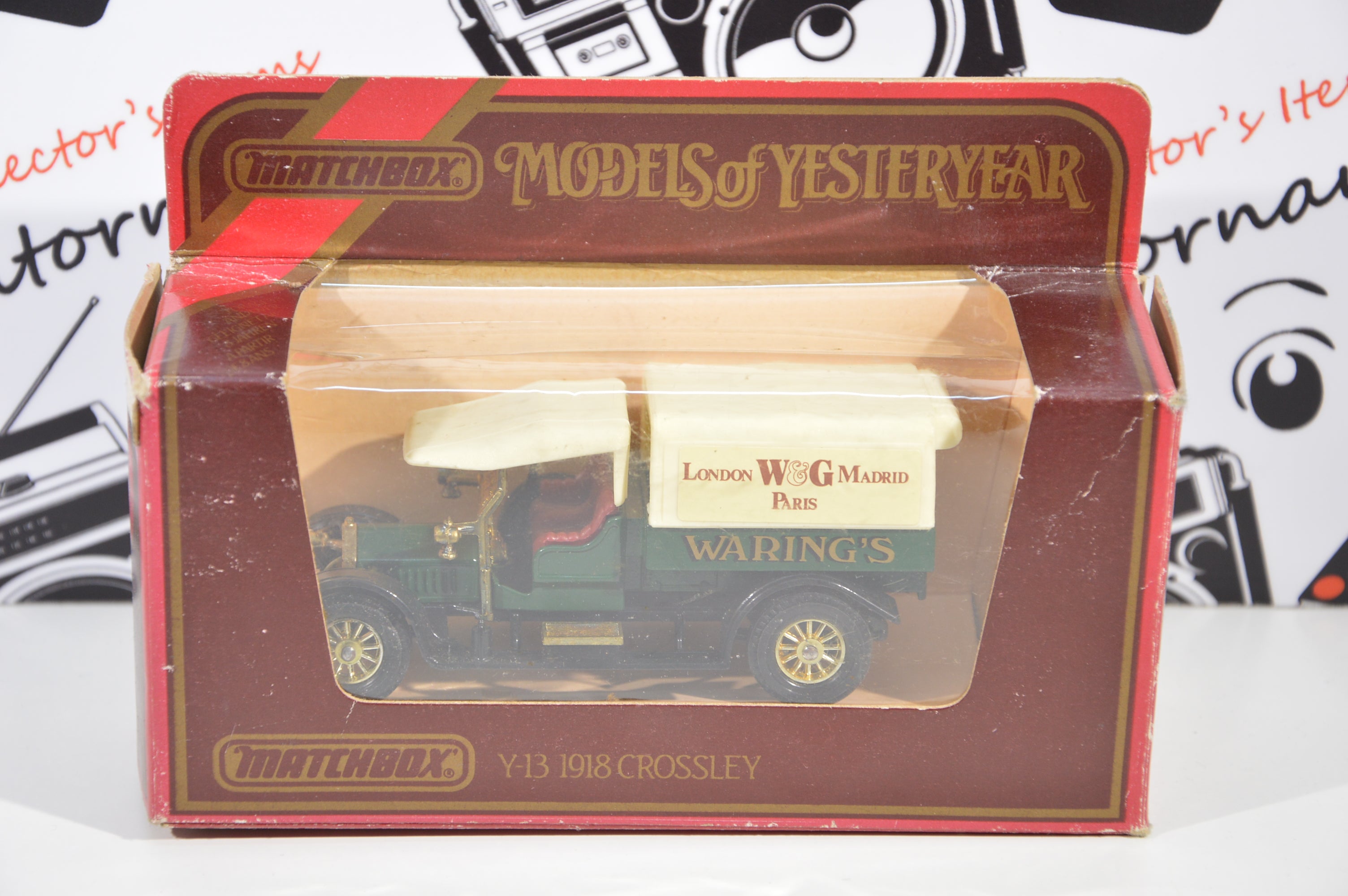 Crossley 1918 Waring's Matchbox 1:47