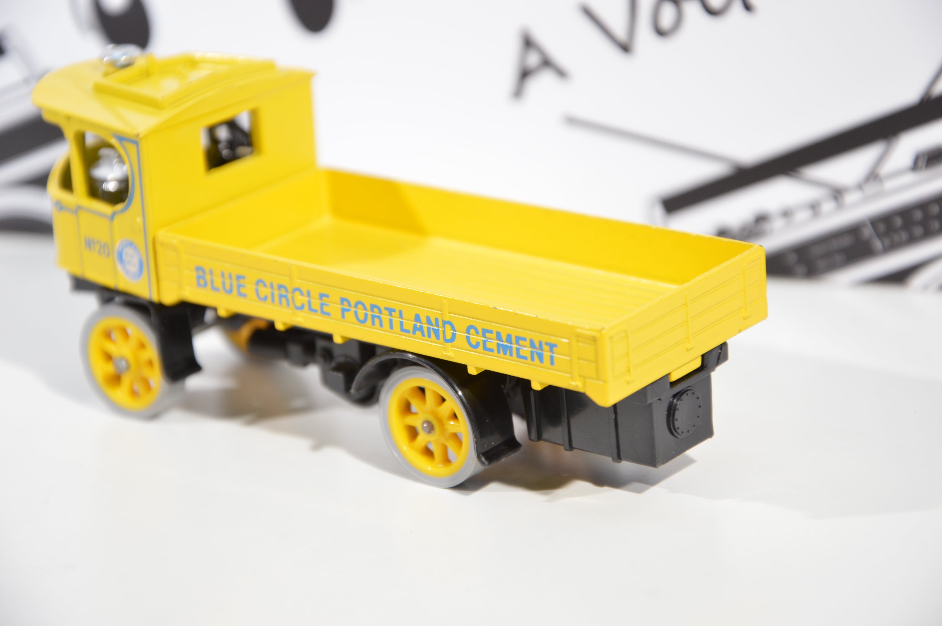 Atkinson Model D steam wagon 1918 Matchbox 11 cm