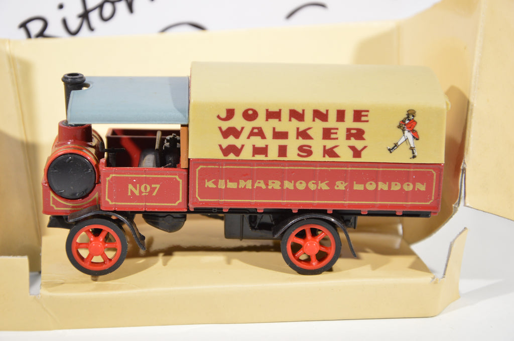 Yorkshire Steam Wagon 1917 Johnnie Walker Matchbox 1:61
